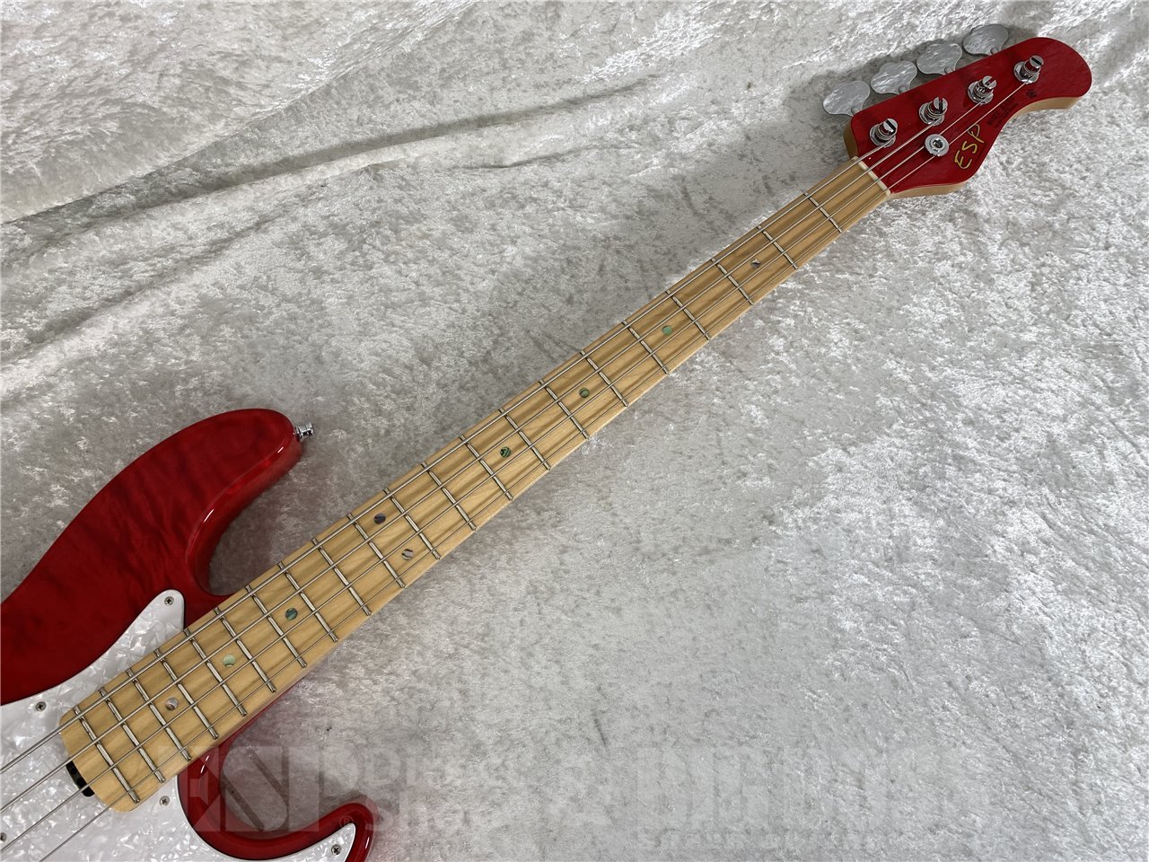 【即納可能/中古品】ESP(イーエスピー) BUZZ BASS(See Thru Fiesta Red) L'Arc~en~Ciel/tetsuya Model お茶の水駅前店(東京)