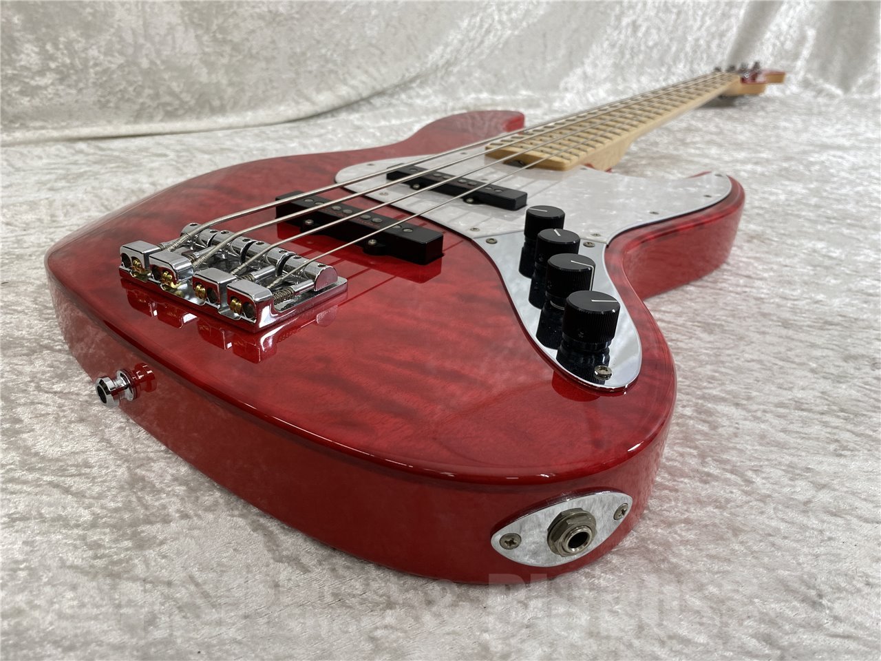 【即納可能/中古品】ESP(イーエスピー) BUZZ BASS(See Thru Fiesta Red) L'Arc~en~Ciel/tetsuya Model お茶の水駅前店(東京)