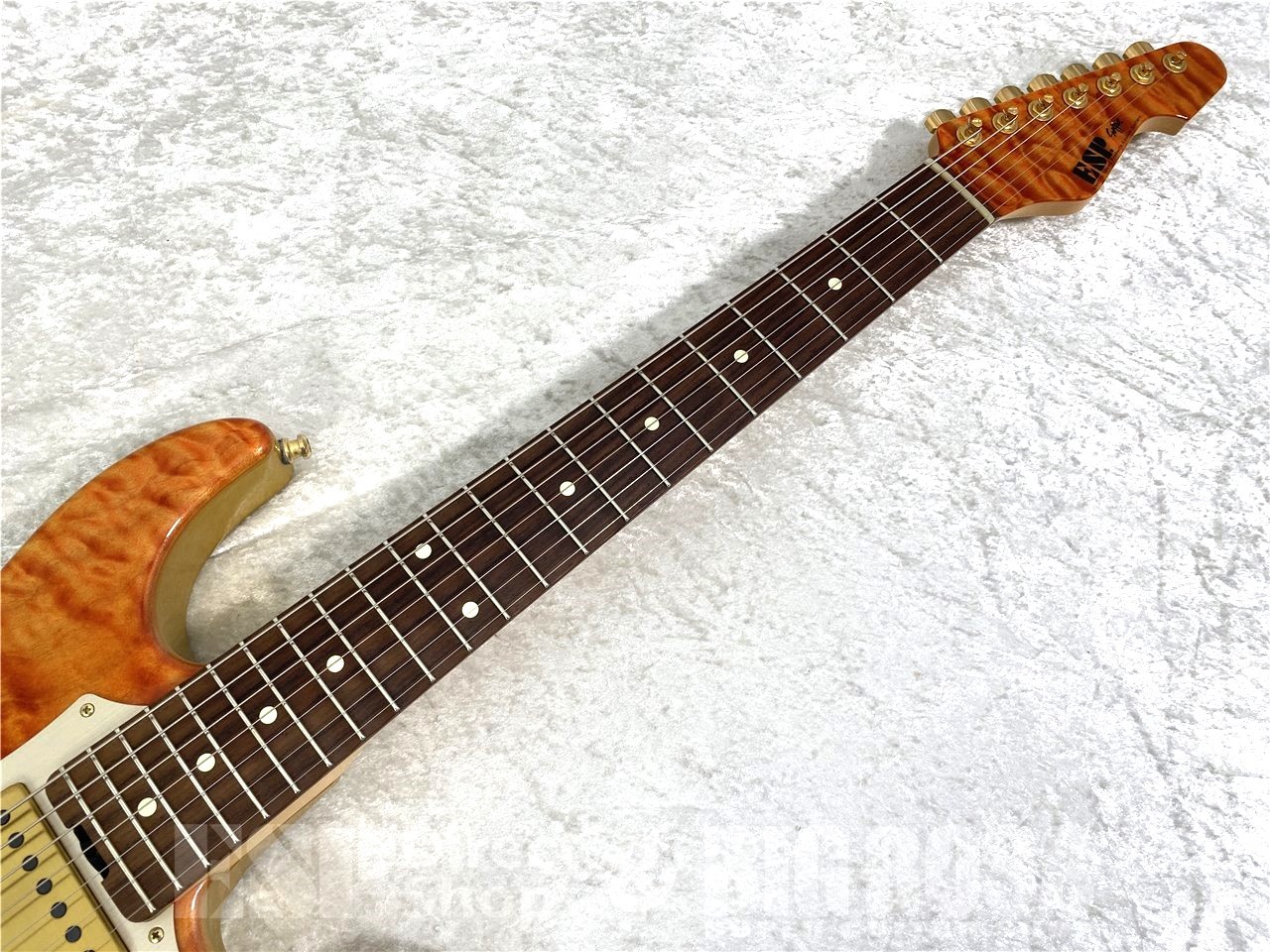 【即納可能/中古品】ESP(イーエスピー) SNAPPER-7 Ohmura Custom "Honey Gold" お茶の水駅前店(東京)