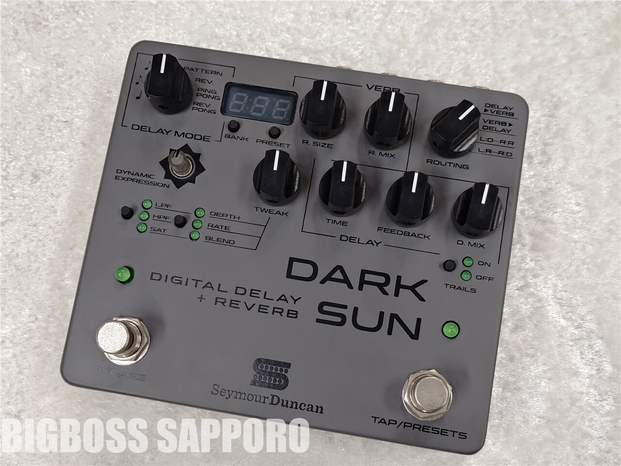 【即納可能/生産完了品/OUTLET】Seymour Duncan（セイモアダンカン）Dark Sun - Digital Delay & Reverb - 札幌店　【中古・アウトレット  クリスマスタイムセール開催中！】