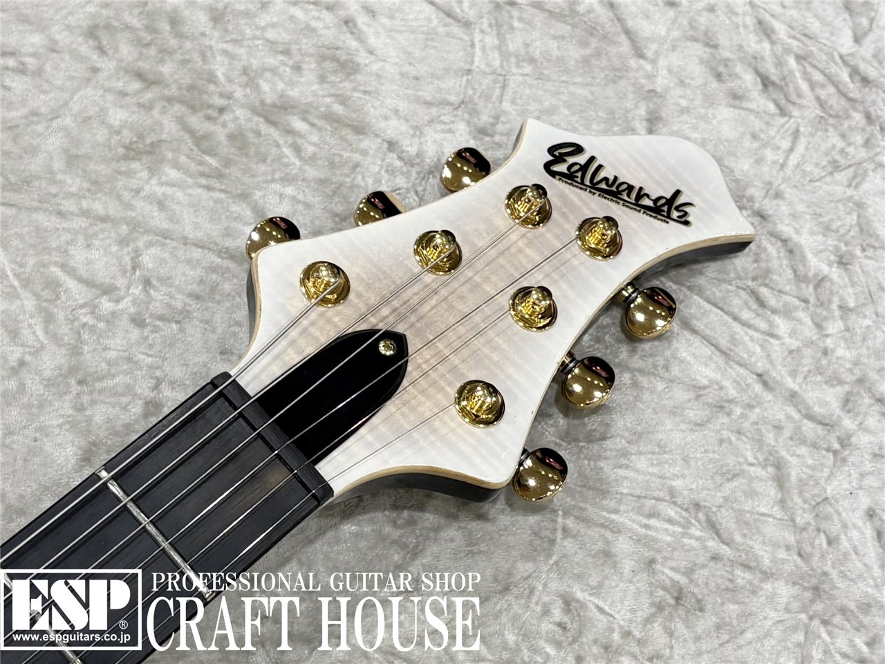 【即納可能】EDWARDS / E-MYSTIQUE / See Thru White Sunburst　渋谷店