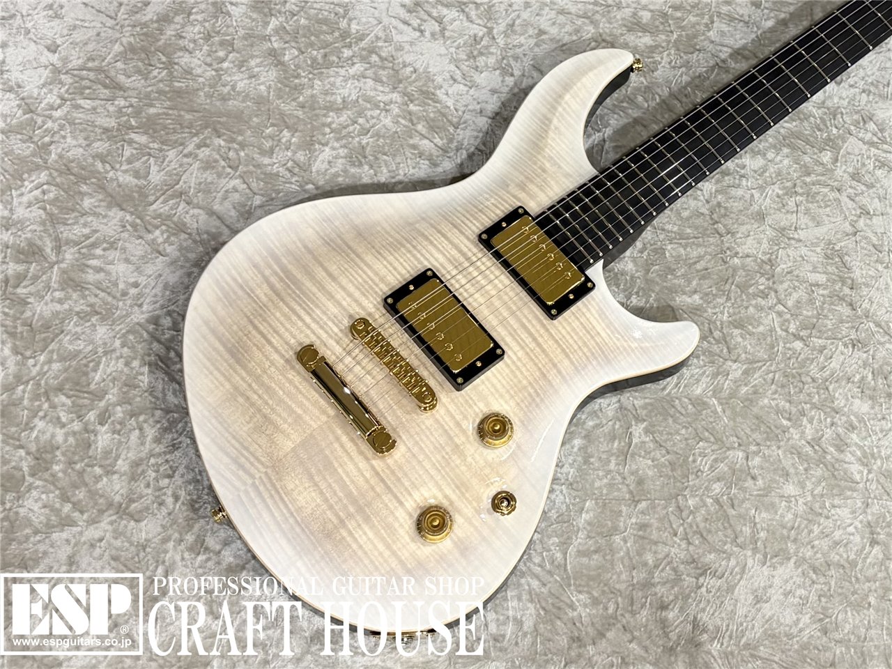 【即納可能】EDWARDS / E-MYSTIQUE / See Thru White Sunburst　渋谷店