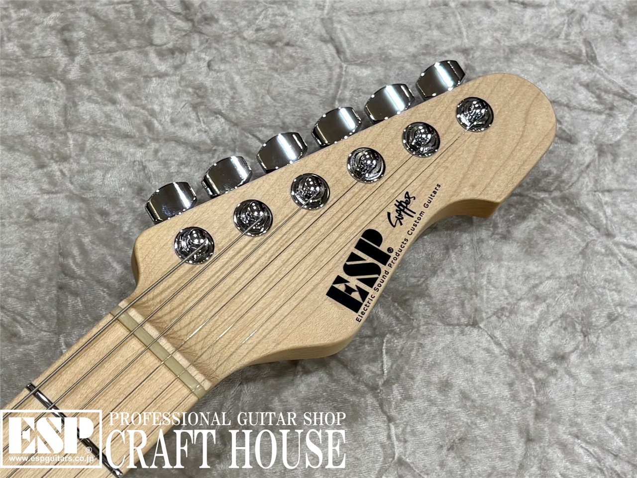 【即納可能】ESP SNAPPER-CTM/FM / See Thru Black w/White Pearl Black 渋谷店