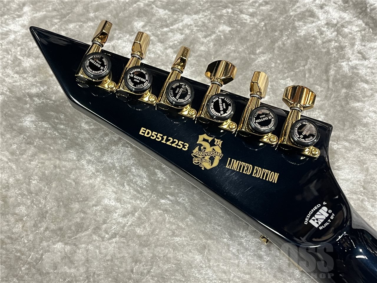 【即納可能】EDWARDS(エドワーズ)E-HORIZON-CTM 50TH(Black Aqua Burst C / Blue Pearl Back) 名古屋店