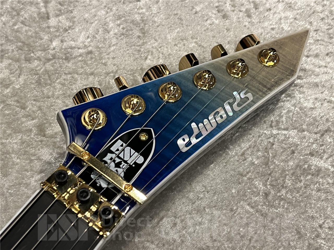 【即納可能】EDWARDS(エドワーズ)E-HORIZON-CTM 50TH(Black Aqua Burst C / Blue Pearl Back) 名古屋店