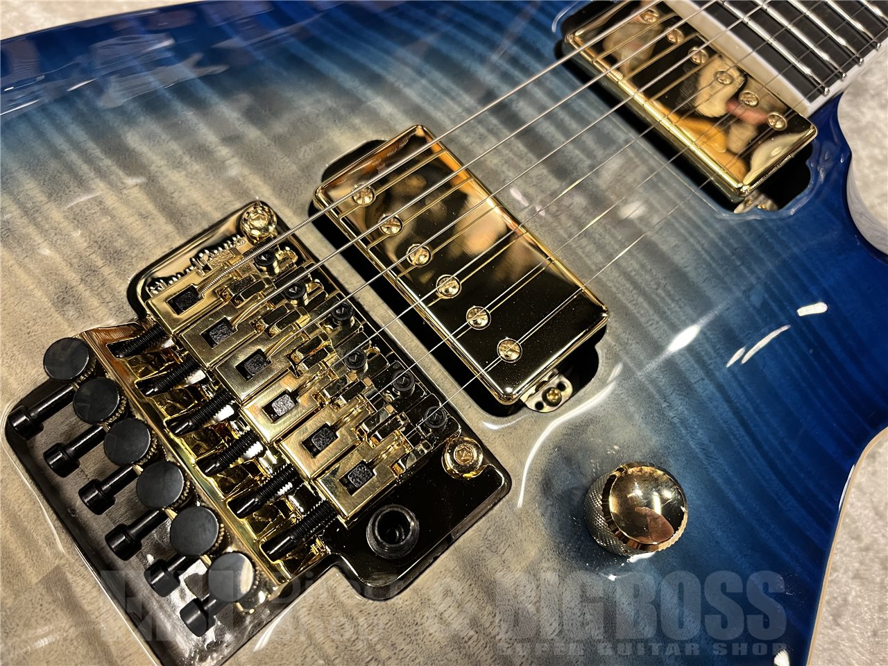 【即納可能】EDWARDS(エドワーズ)E-HORIZON-CTM 50TH(Black Aqua Burst C / Blue Pearl Back) 名古屋店