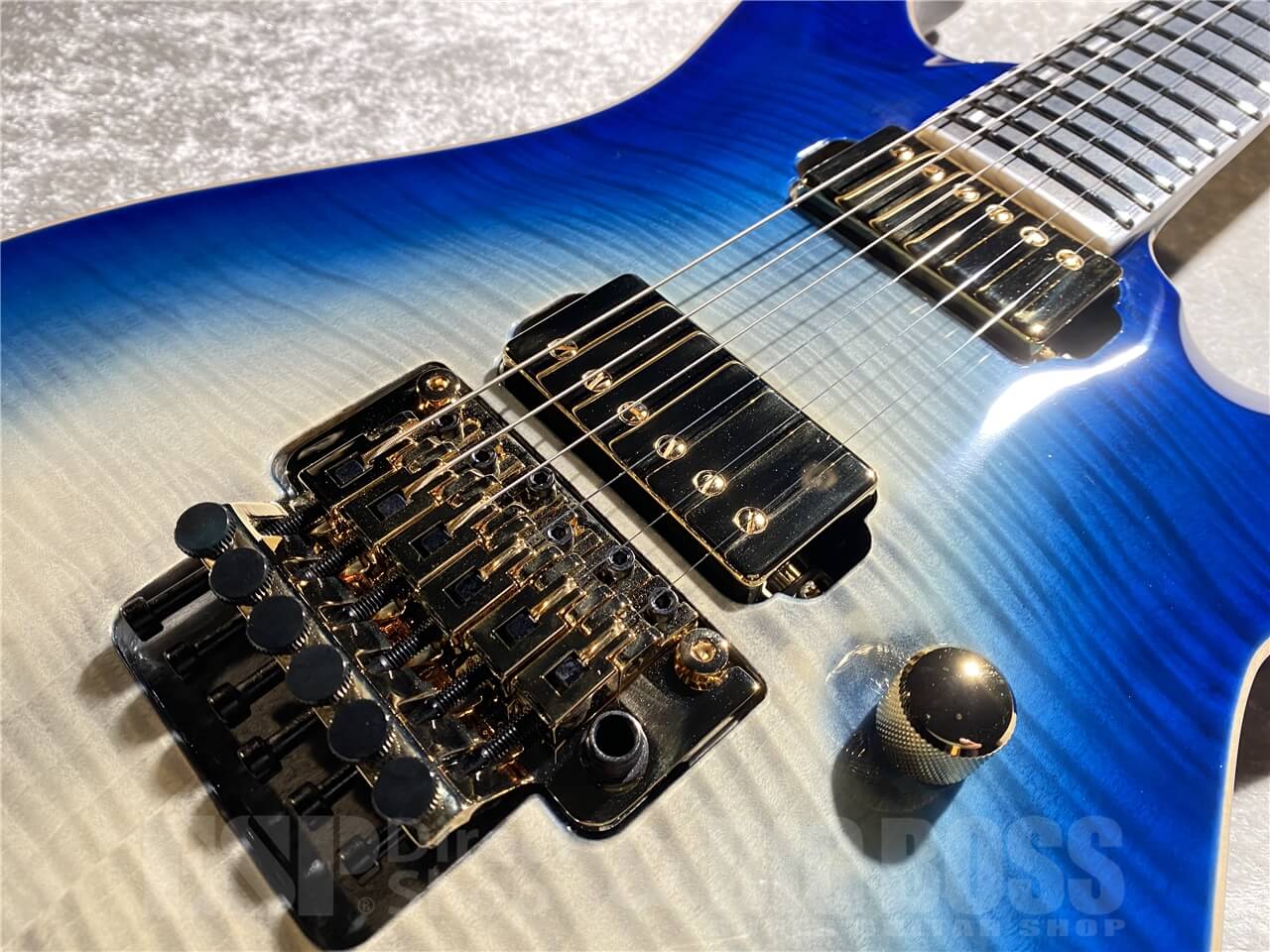 【即納可能】EDWARDS(エドワーズ) E-HORIZON-CTM 50TH (Black Aqua Burst C / Blue Pearl Back) 札幌店