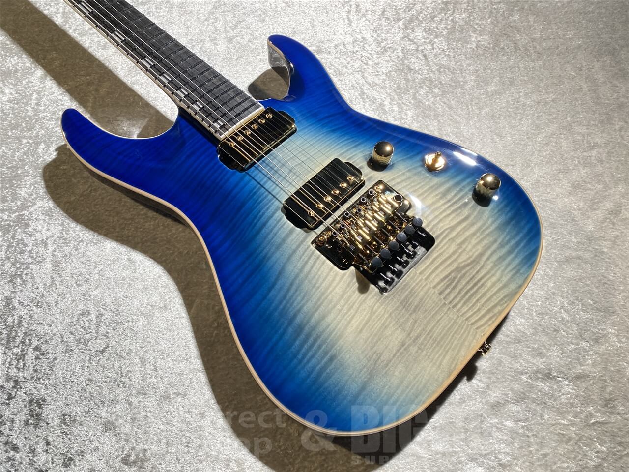 【即納可能】EDWARDS(エドワーズ) E-HORIZON-CTM 50TH (Black Aqua Burst C / Blue Pearl Back) 札幌店
