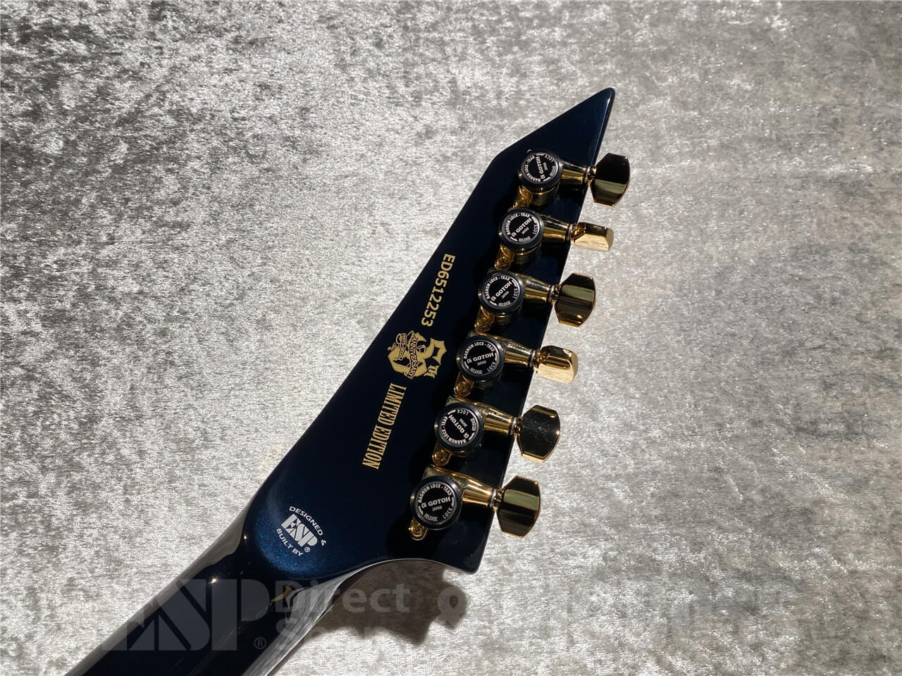 【即納可能】EDWARDS(エドワーズ) E-HORIZON-CTM 50TH (Black Aqua Burst C / Blue Pearl Back) 札幌店