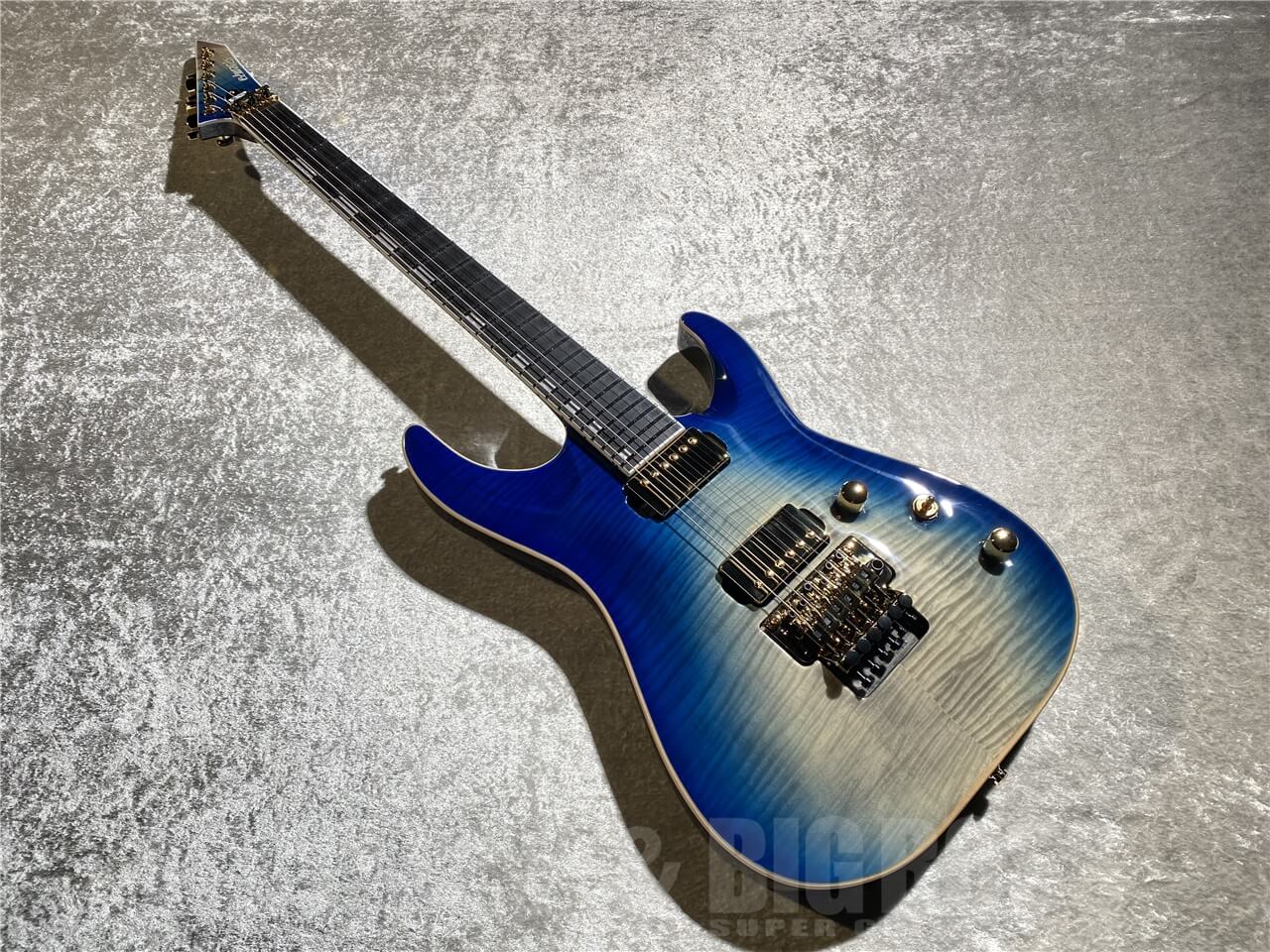 【即納可能】EDWARDS(エドワーズ) E-HORIZON-CTM 50TH (Black Aqua Burst C / Blue Pearl Back) 札幌店