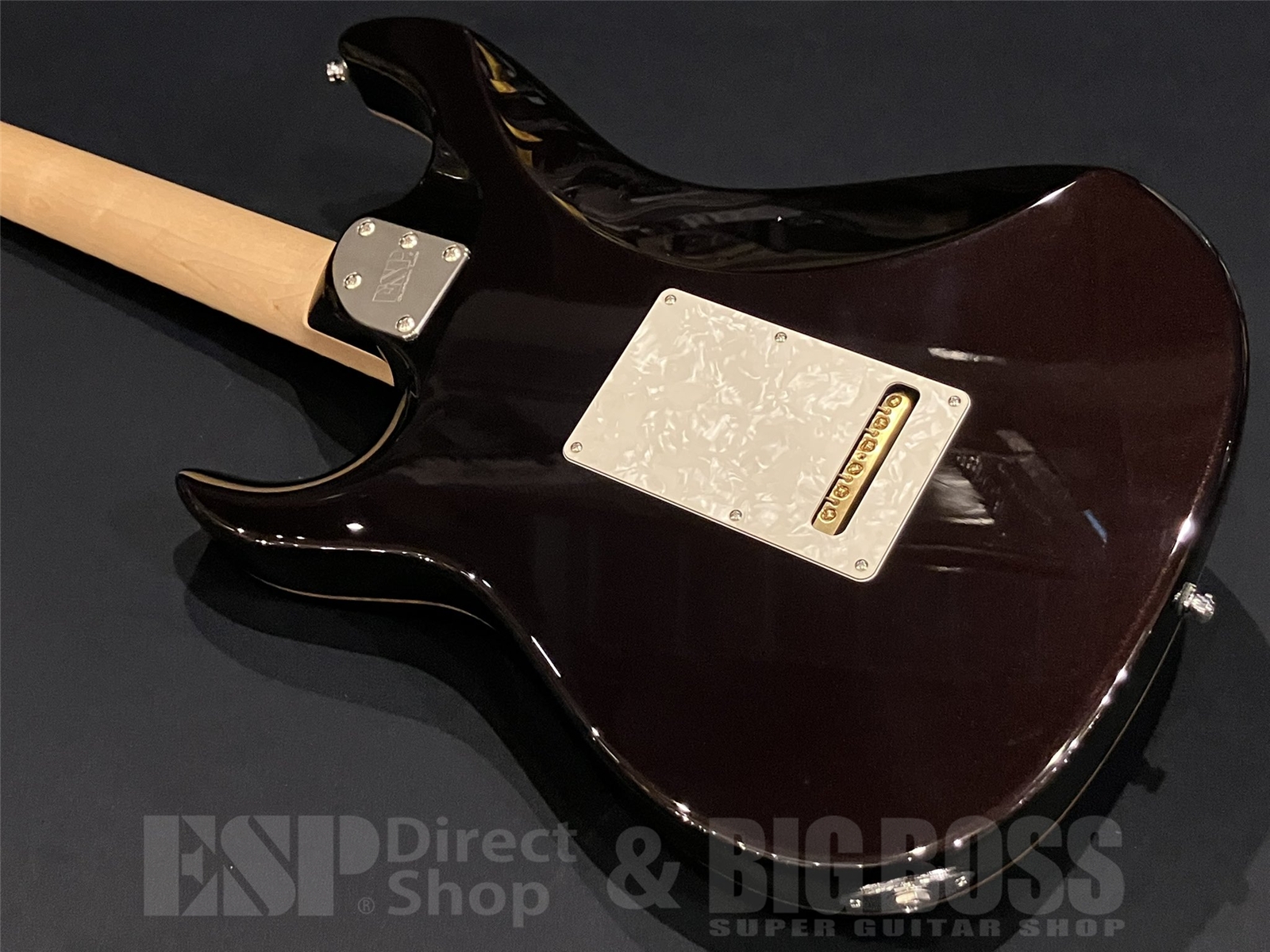 【即納可能】ESP(イーエスピー)SNAPPER-CTM-FM Black Cherry w/Red Pearl Black 京都店