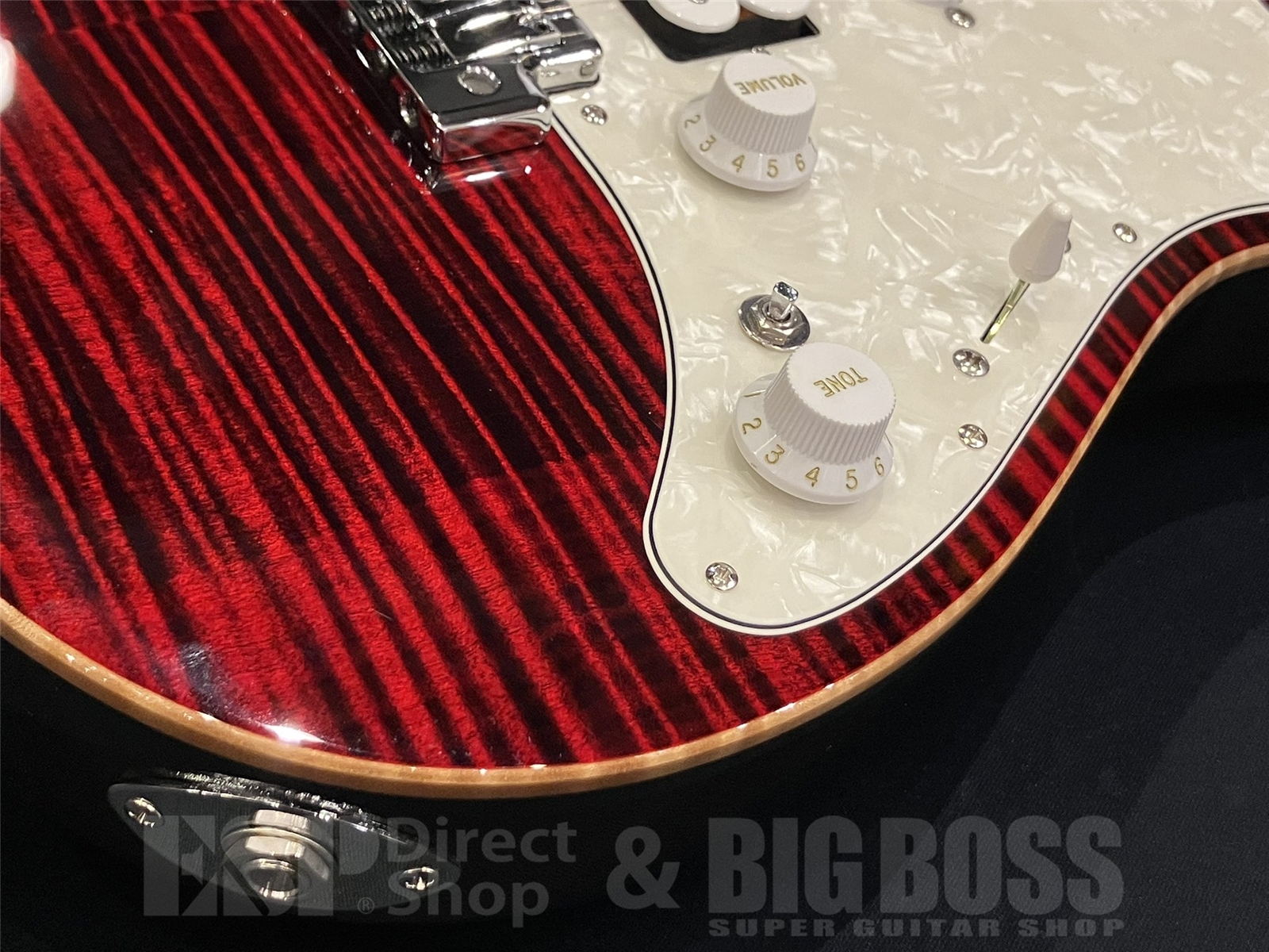 【即納可能】ESP(イーエスピー)SNAPPER-CTM-FM Black Cherry w/Red Pearl Black 京都店