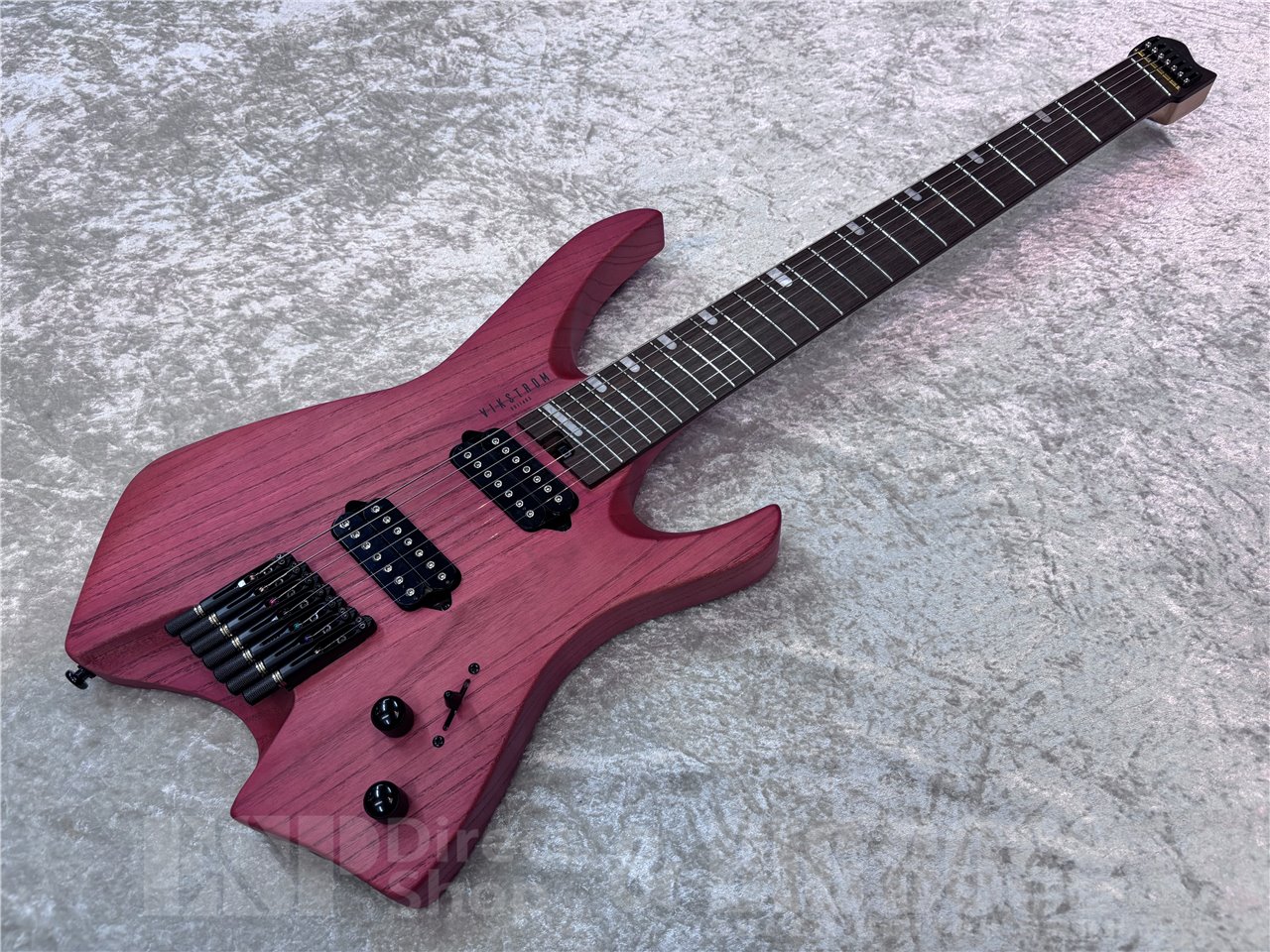 【即納可能/OUTLET】VIKSTROM GUITARS VSMH-270/Trans Pink 広島店
