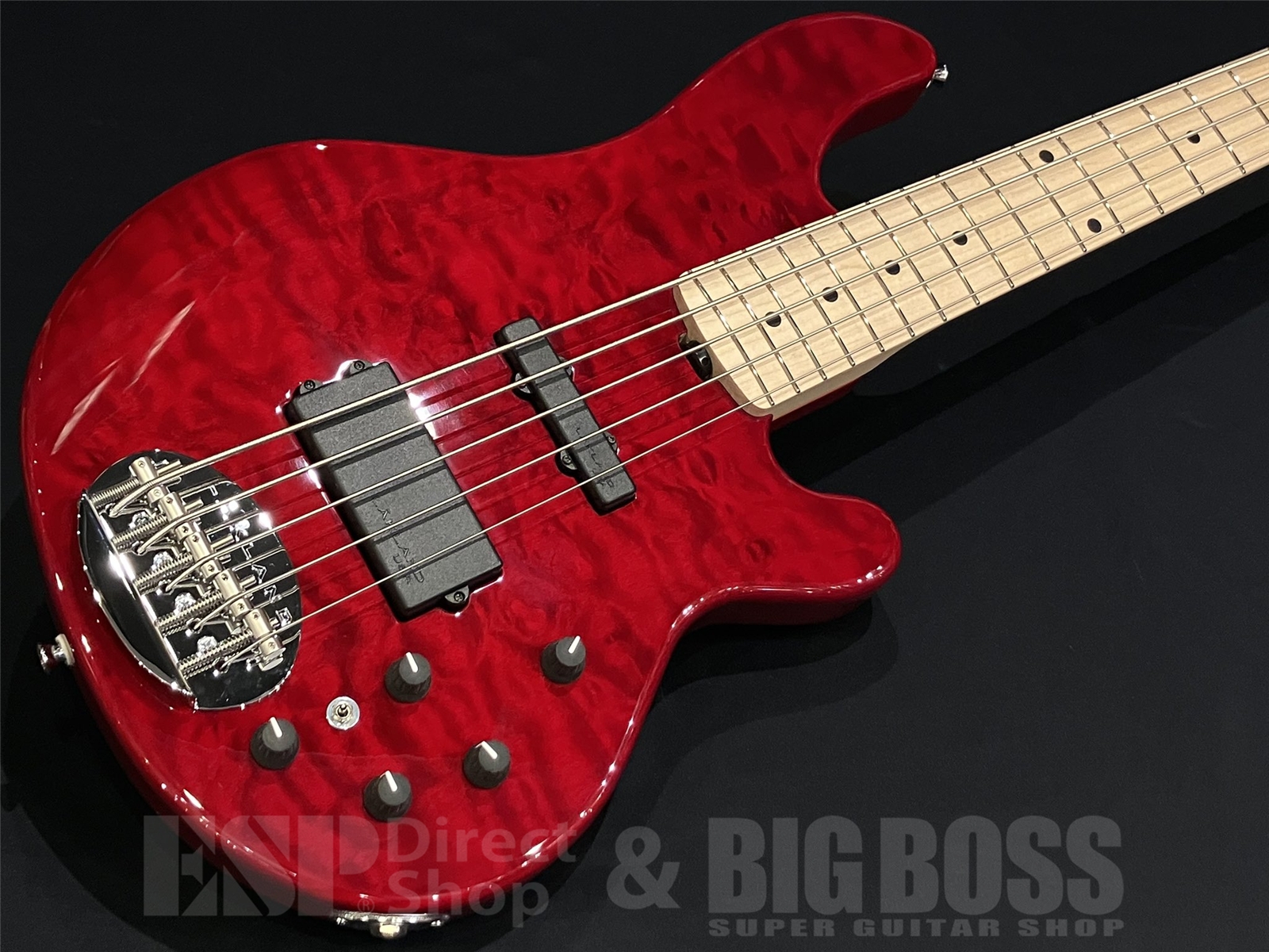【即納可能】Lakland(レイクランド)SL55-94 Deluxe(Burgundy Translucent) 京都店