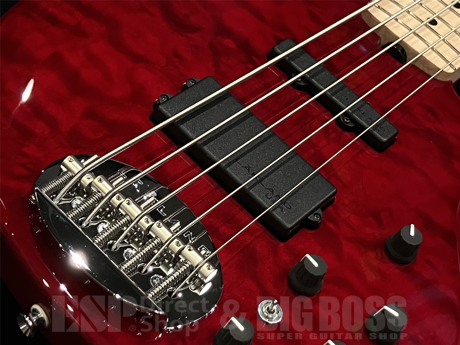 【即納可能】Lakland(レイクランド)SL55-94 Deluxe(Burgundy Translucent) 京都店