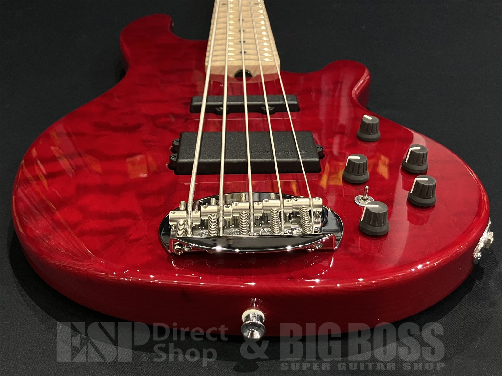 【即納可能】Lakland(レイクランド)SL55-94 Deluxe(Burgundy Translucent) 京都店