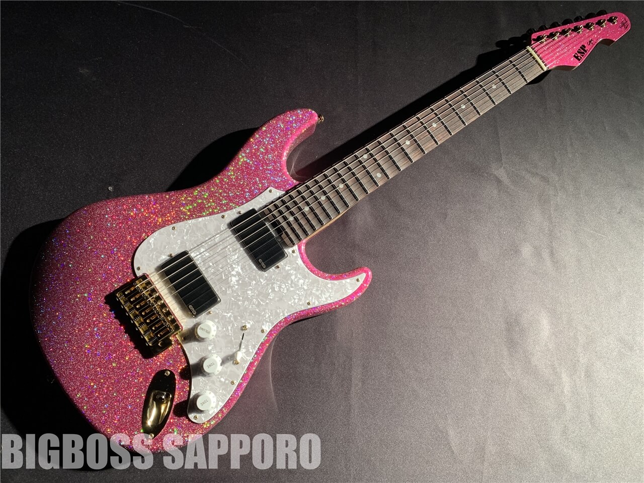【即納可能】ESP(イーエスピー) SNAPPER-7 Ohmura Custom -Twinkle Pink- (大村孝佳 Model) 札幌店