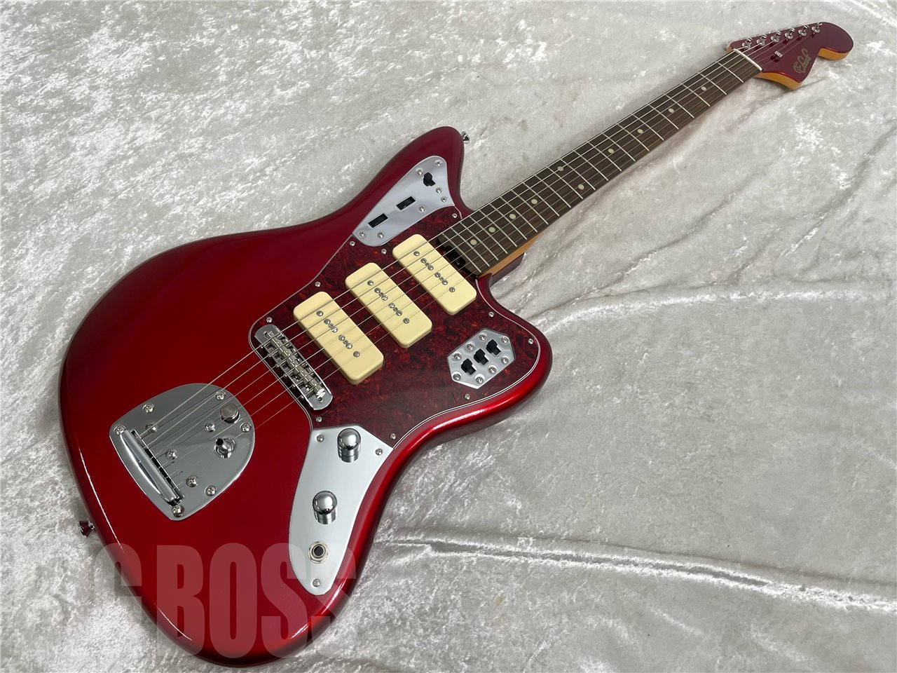 【即納可能】EDWARDS(エドワーズ) Platinum Edition E-JG SGZ Custom -JGM- / Candy Apple Red (LUNA SEA/SUGIZOモデル) 駅前店