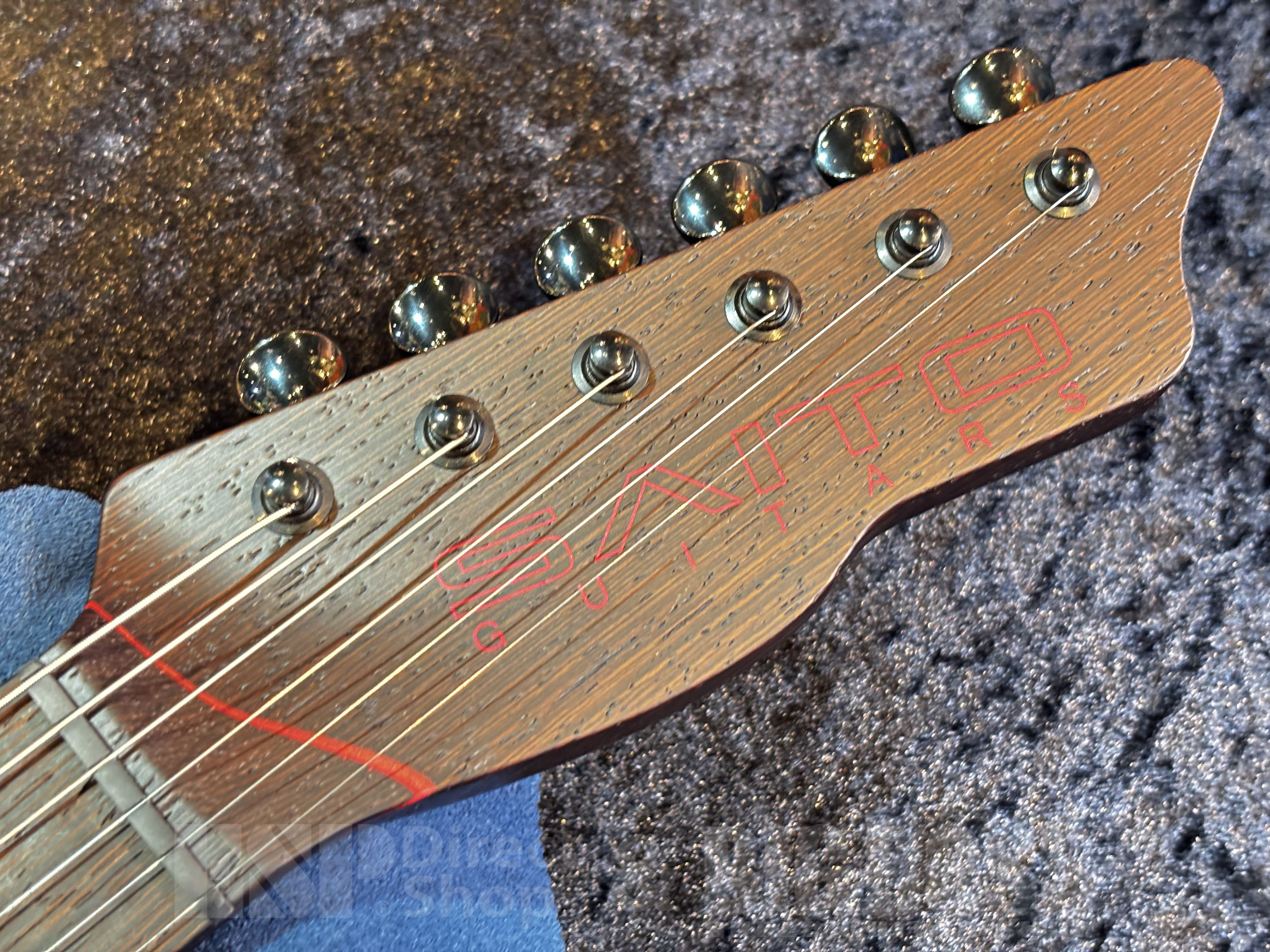 【即納可能】SAITO GUITARS(サイトウギターズ) SG S-622JMC WWS 2H【Phantom Black】福岡店