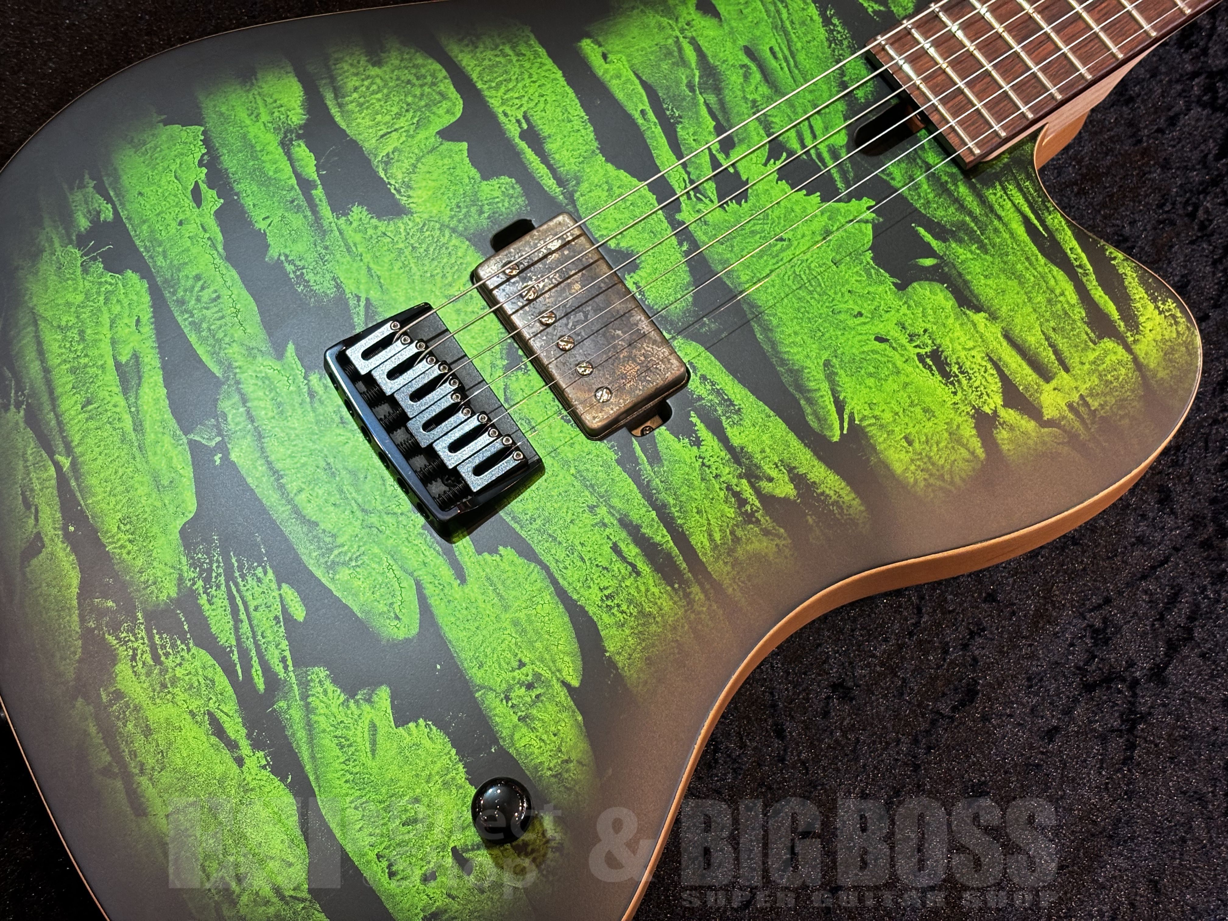 【即納可能】SAITO GUITARS(サイトウギターズ)	SG S-JMC-SGR MIA 1H【Green】福岡店