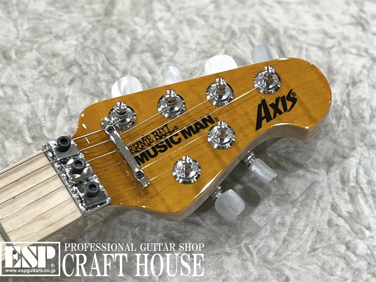 【即納可能】MUSIC MAN AXIS KID SPECIAL / Trans Gold / Quilt MH　渋谷店