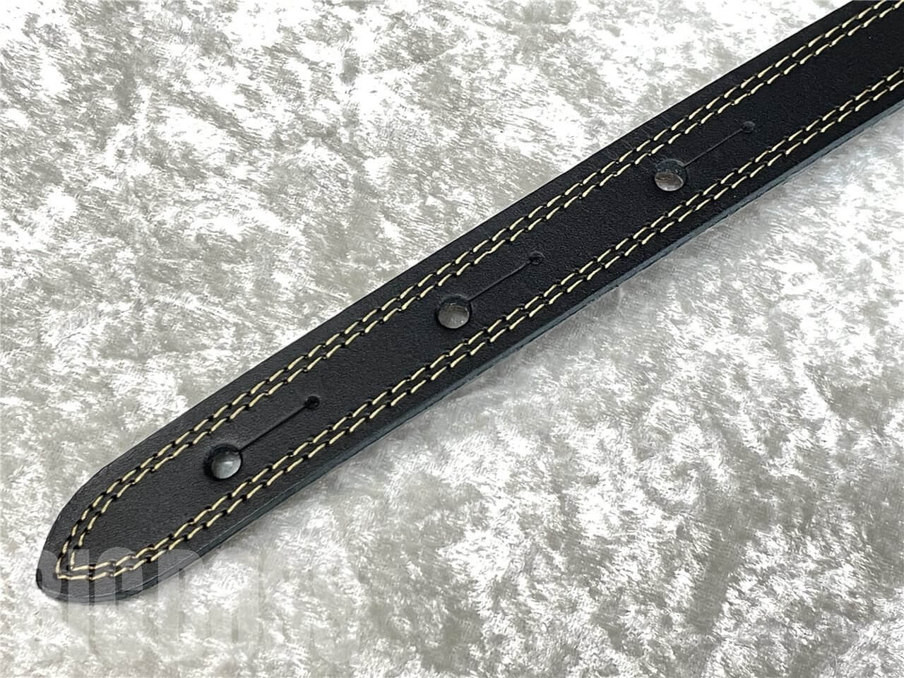 【即納可能】Grande uomo（グランデウオモ）G-Standard Strap Black Wステッチゴールド　名古屋店