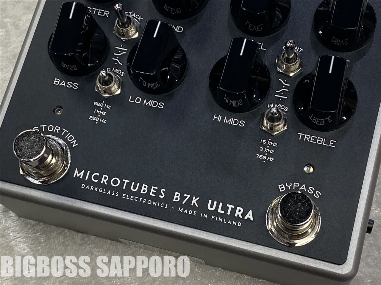 【即納可能】Darkglass Electronics(ダークグラスエレクトロニクス) Microtubes B7K ULTRA v2 WITH AUX IN (オーバードライブ/プリアンプ) 札幌店