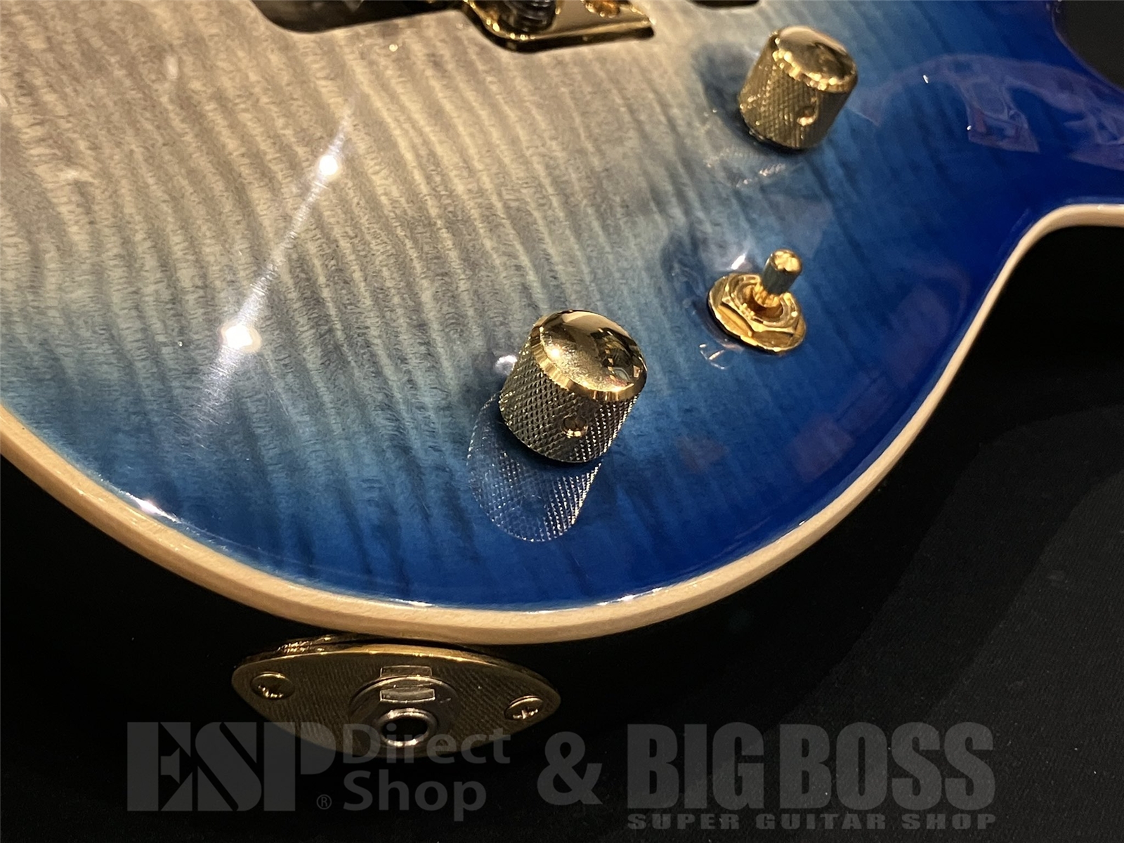 【即納可能】EDWARDS(エドワーズ) E-HORIZON-CTM 50TH (Black Aqua Burst C / Blue Pearl Back) 京都店