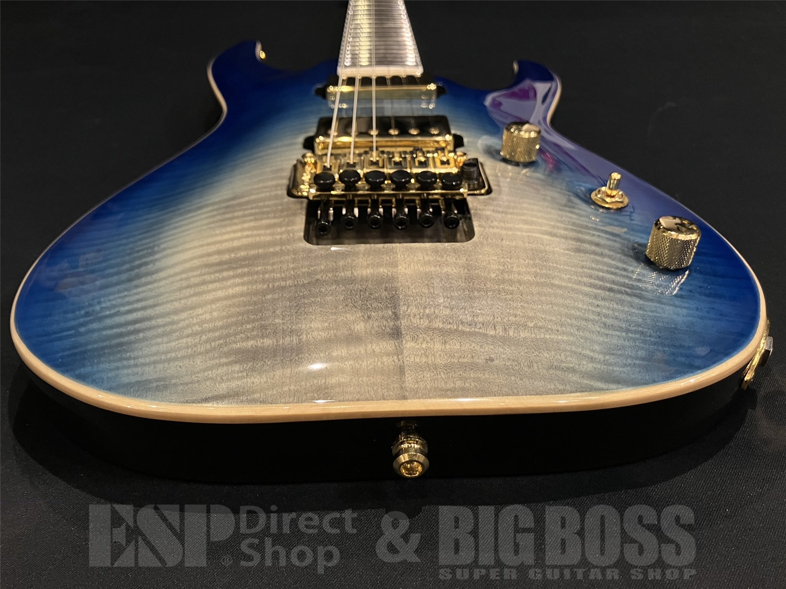【即納可能】EDWARDS(エドワーズ) E-HORIZON-CTM 50TH (Black Aqua Burst C / Blue Pearl Back) 京都店