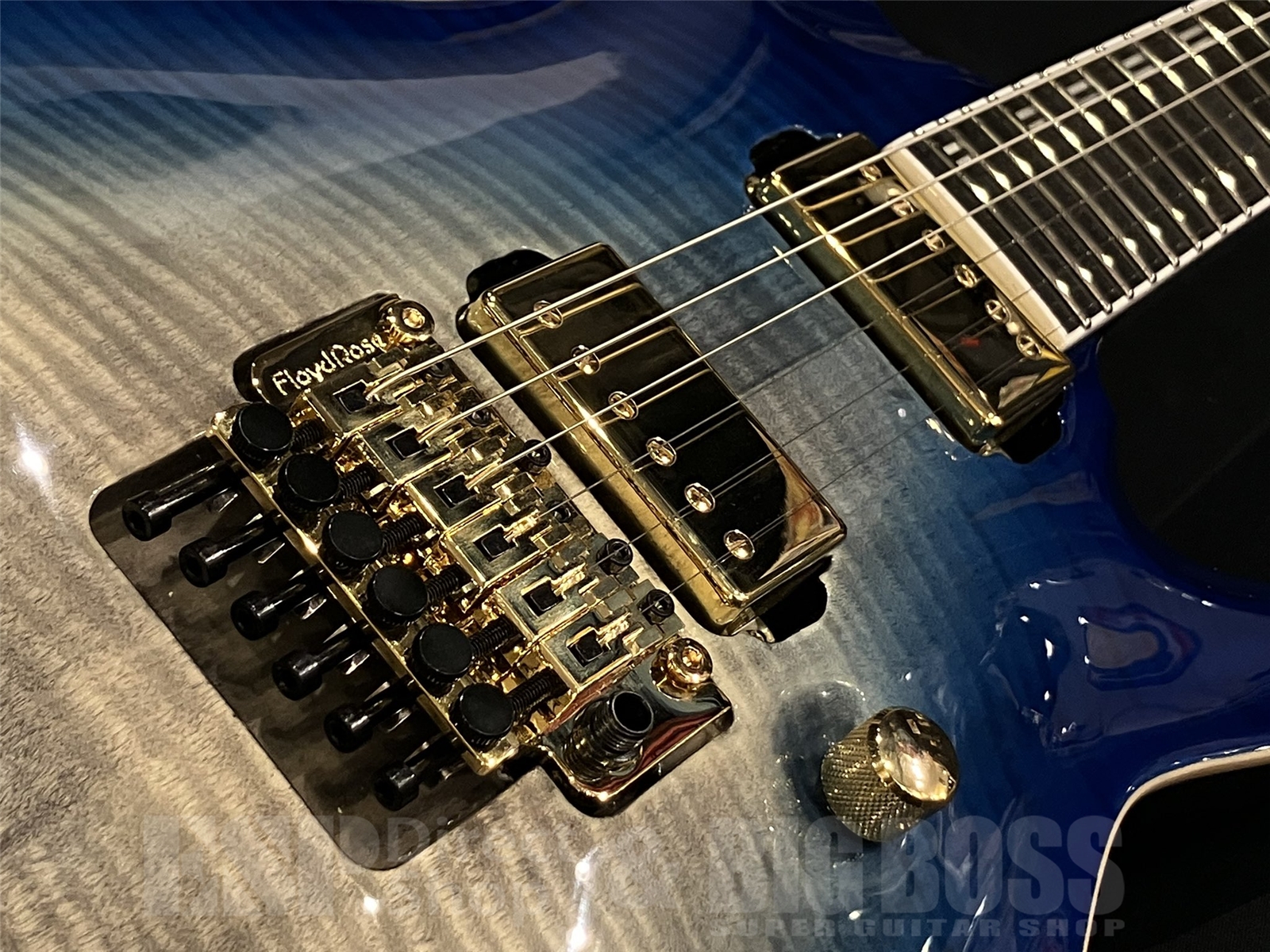 【即納可能】EDWARDS(エドワーズ) E-HORIZON-CTM 50TH (Black Aqua Burst C / Blue Pearl Back) 京都店