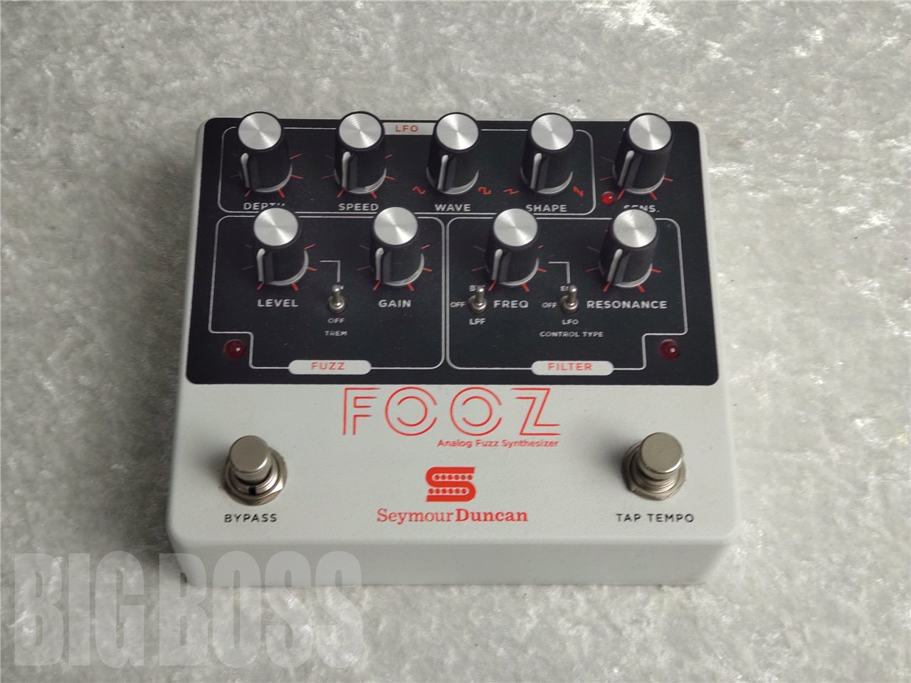 【即納可能/OUTLET】Seymour Duncan(セイモアダンカン) FOOZ -Analog Fuzz Synthesizer- お茶の水駅前店(東京) 【BIG SUMMER SALE 対象商品 / 2025年8月31日まで】