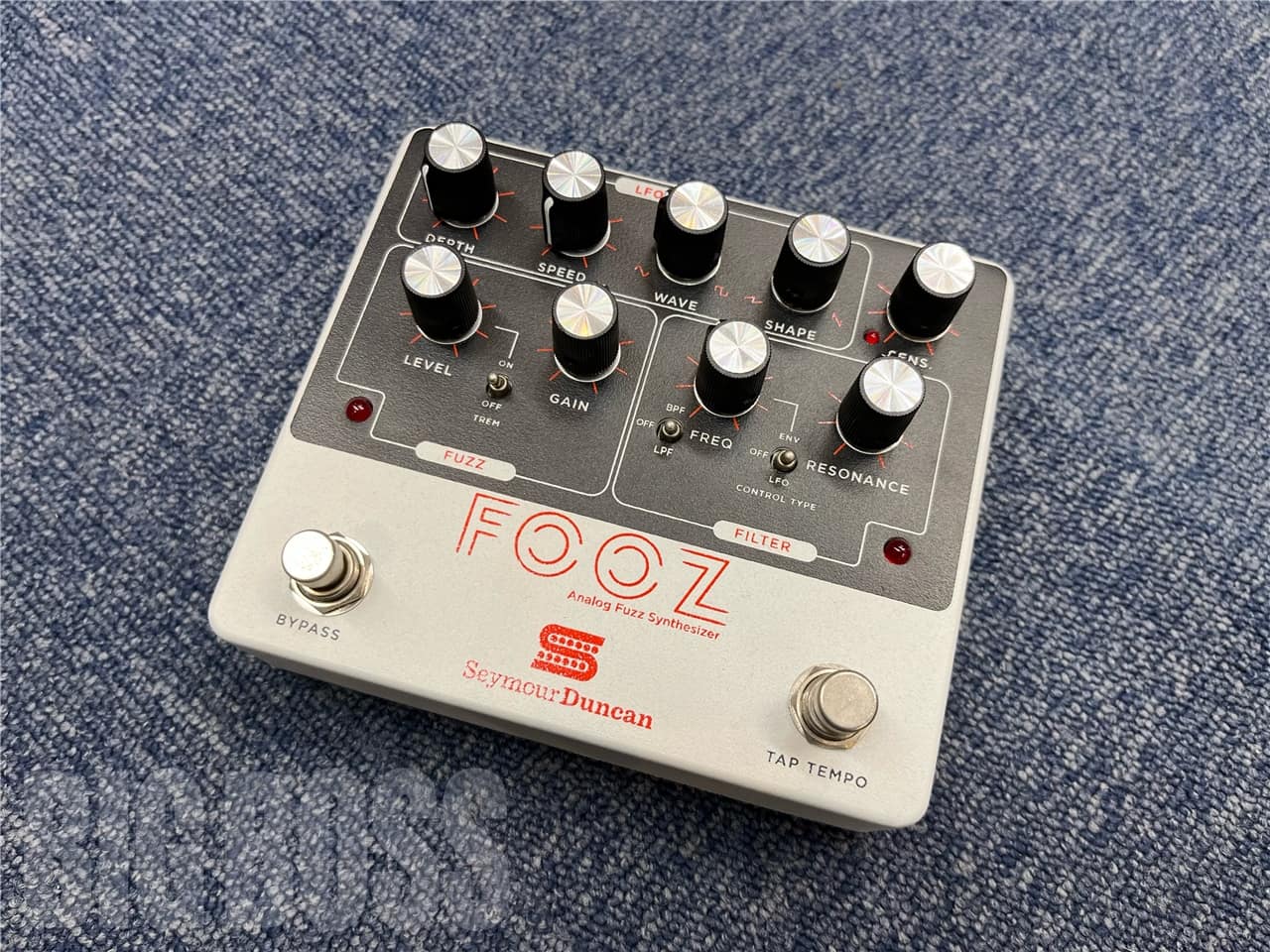 【即納可能/OUTLET】Seymour Duncan(セイモアダンカン) FOOZ -Analog Fuzz Synthesizer- お茶の水駅前店(東京) 【BIG SUMMER SALE 対象商品 / 2025年8月31日まで】