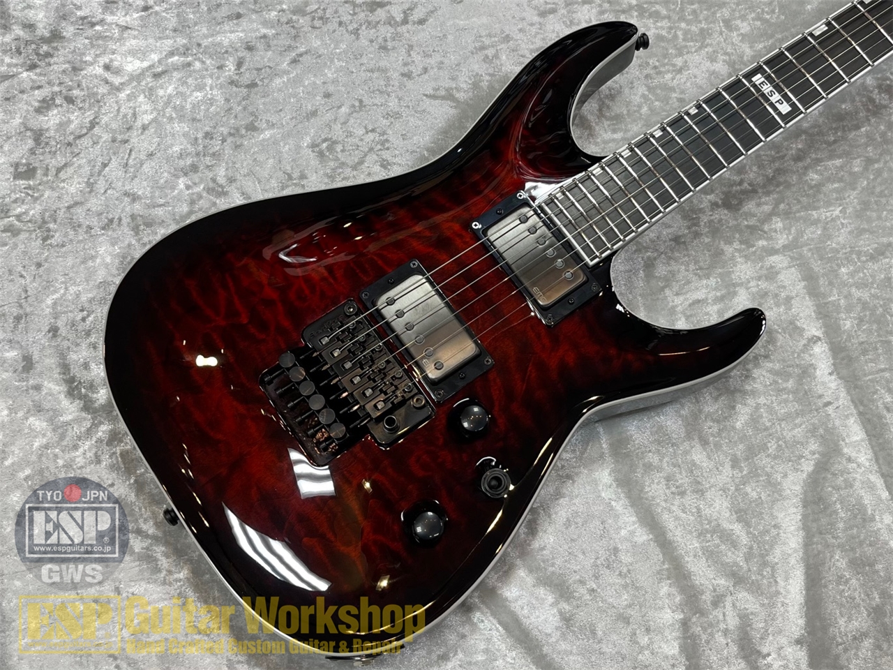 【即納可能】E-II HORIZON FR-II/See Thru Black Cherry Sunburst  GWS