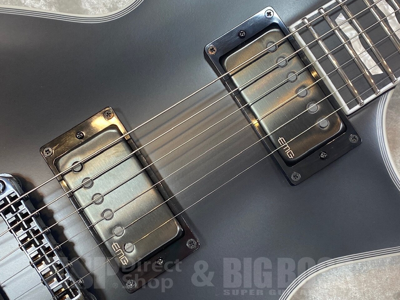 【即納可能】E-II(イーツー) EC EMG/Black Satin GWS