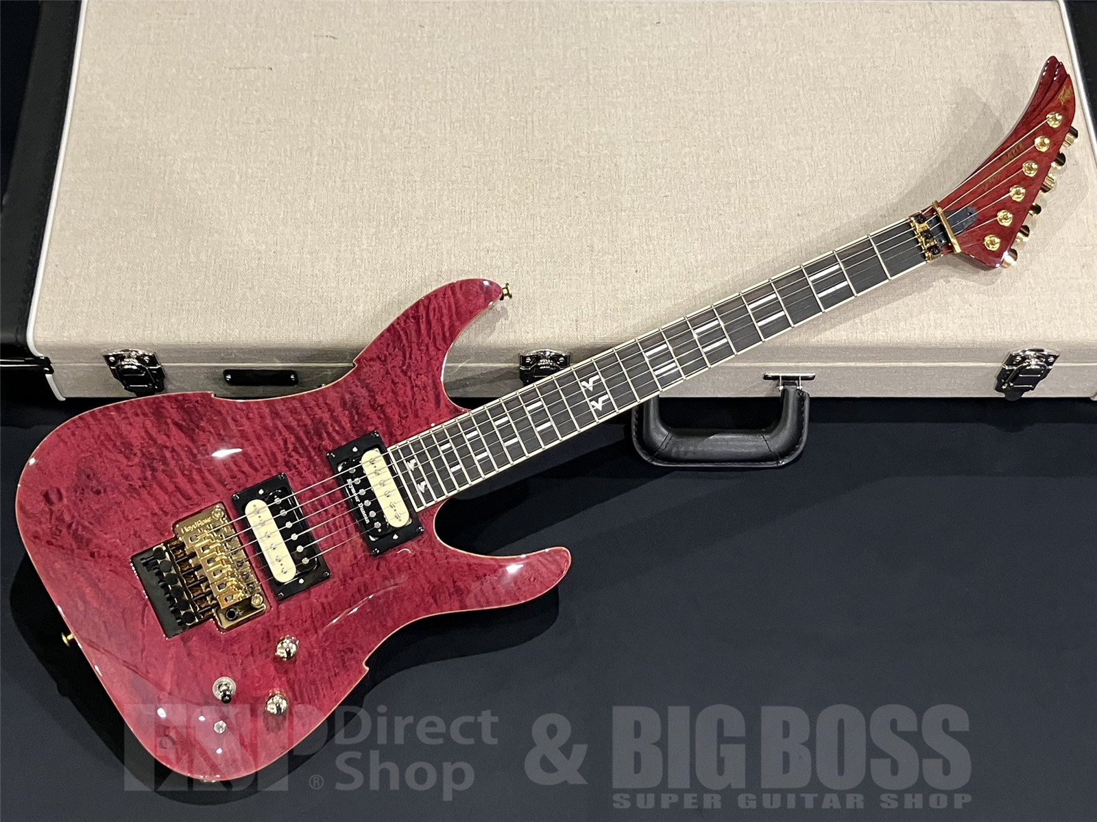 【即納可能】PEAVEY Adrian Vandenberg Signature Guitar / Purple Flame Maple 京都店