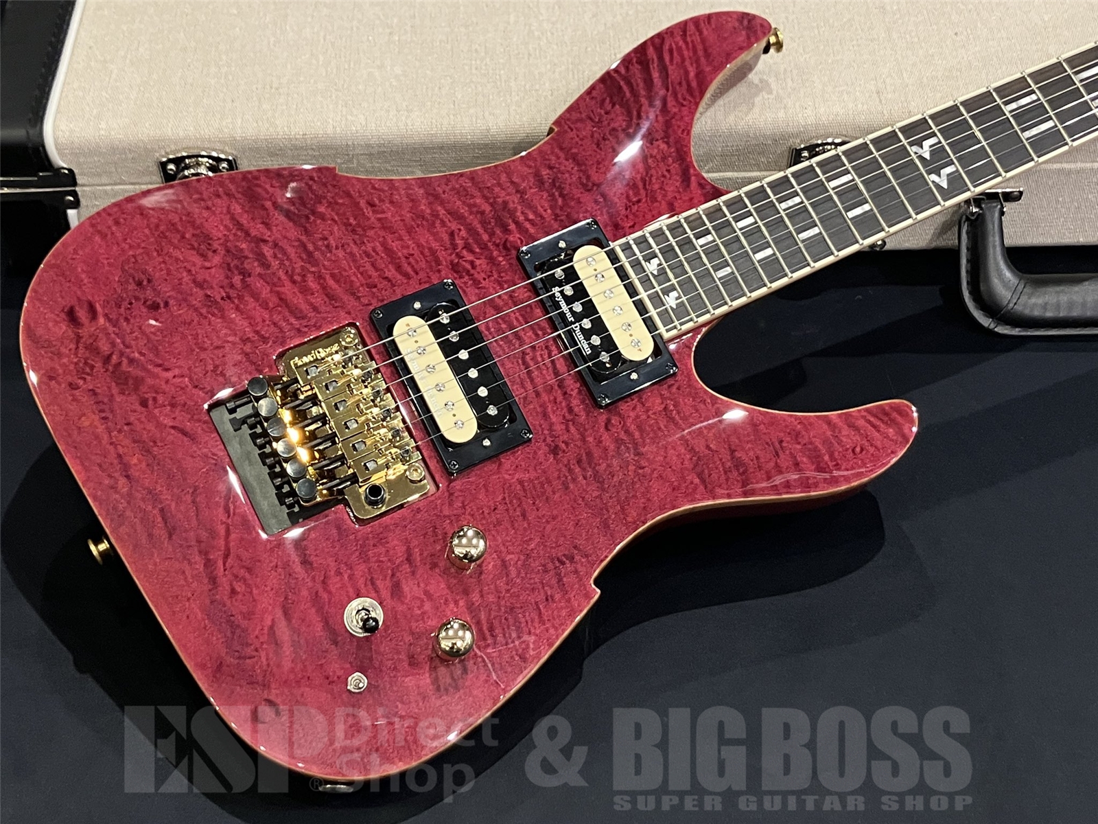 【即納可能】PEAVEY Adrian Vandenberg Signature Guitar / Purple Flame Maple 京都店