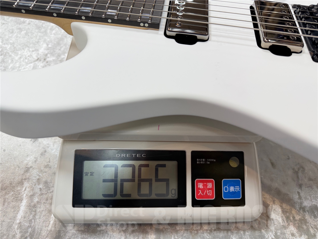 【即納可能】ESP(イーエスピー) M-II DX/ Snow White Satin GWS