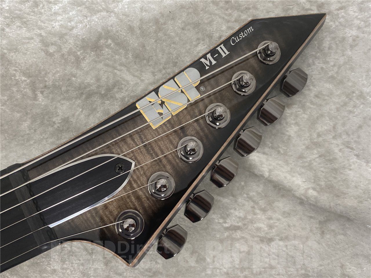 【即納可能】ESP(イーエスピー) M-II CTM NT/FM (Charcoal Burst w/White Pearl Black) お茶の水駅前店(東京) - 8