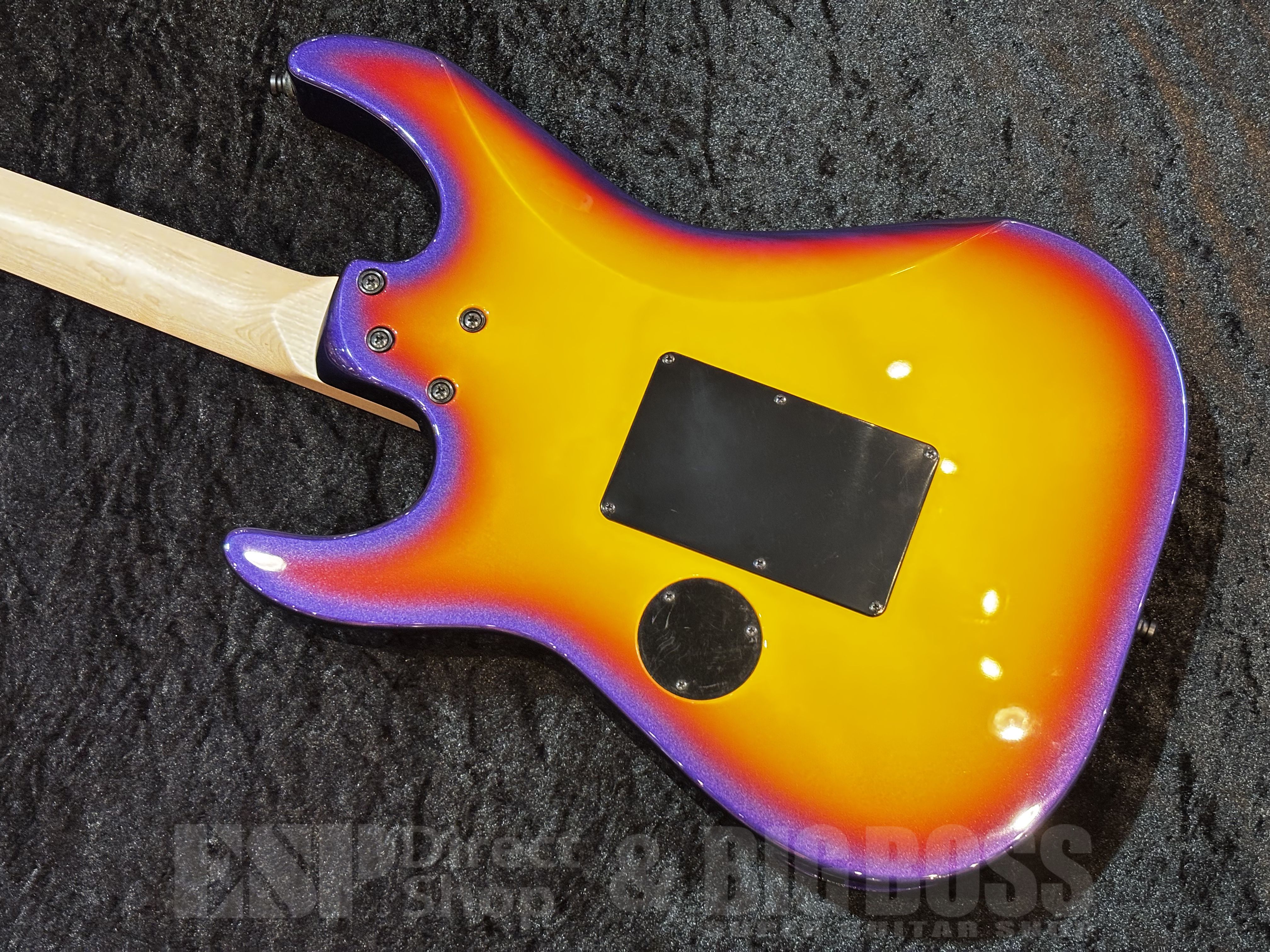 【即納可能/中古品】 ESP （イーエスピー） PURPLE TIGER 【Purple Sunburst Tiger Graphic】 福岡店