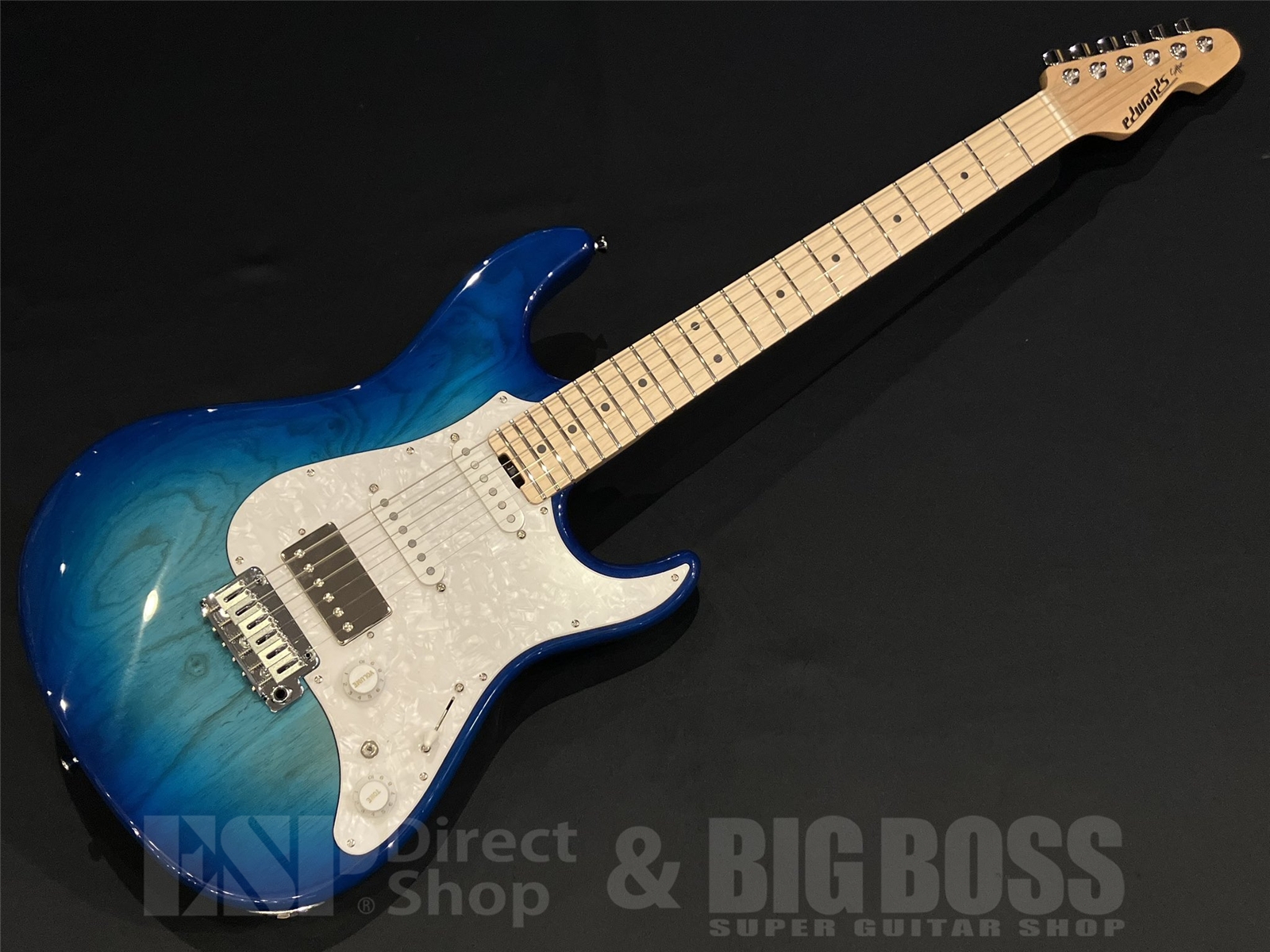 【即納可能】EDWARDS(エドワーズ) E-SNAPPER-AS/M / See Thru Blue Sunburst 京都店