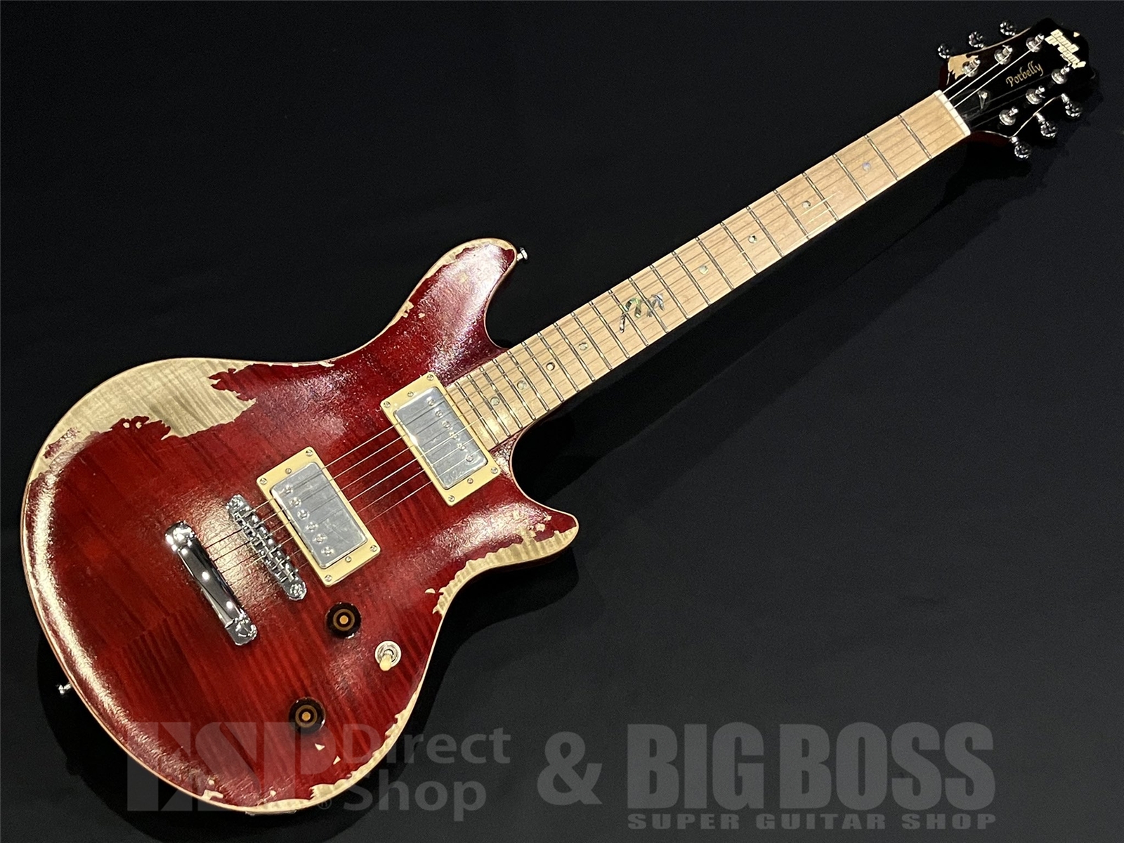 【即納可能】【ESP×バンドリ！ ガールズバンドパーティ！ コラボレーション】BanG Dream!(バンドリ！) POTBELLY FM Rāna  /  MyGO!!!!! 要 楽奈 Model 京都店