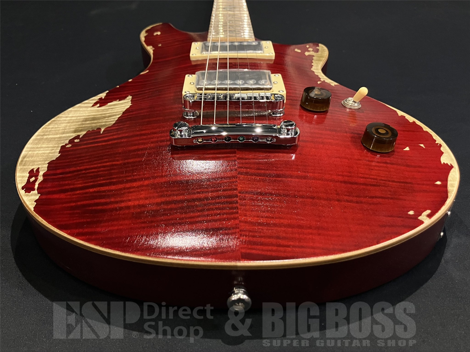 【即納可能】【ESP×バンドリ！ ガールズバンドパーティ！ コラボレーション】BanG Dream!(バンドリ！) POTBELLY FM Rāna  /  MyGO!!!!! 要 楽奈 Model 京都店