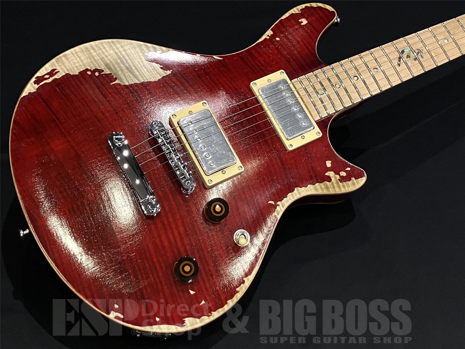 【即納可能】【ESP×バンドリ！ ガールズバンドパーティ！ コラボレーション】BanG Dream!(バンドリ！) POTBELLY FM Rāna  /  MyGO!!!!! 要 楽奈 Model 京都店