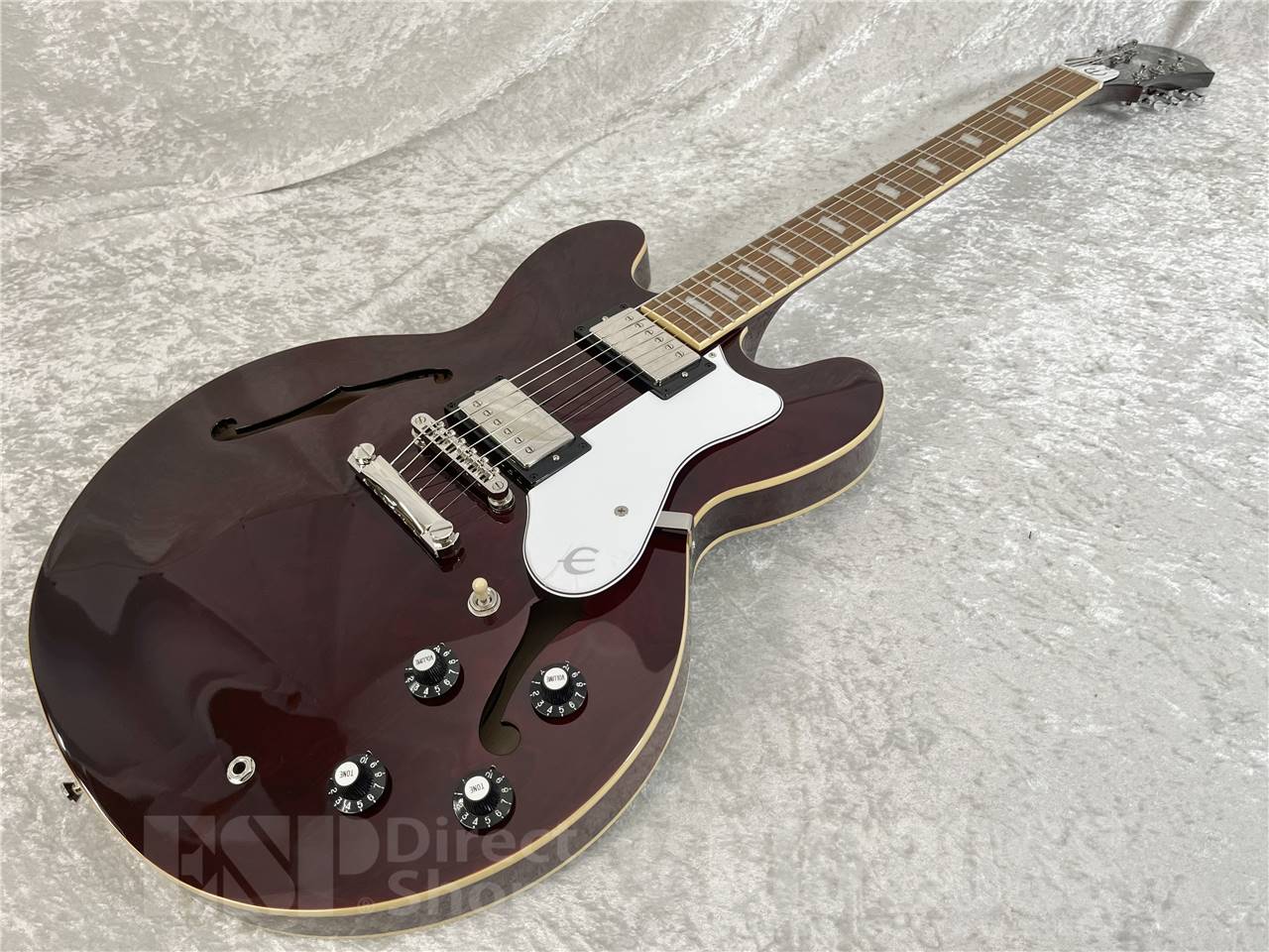 【即納可能】Epiphone ( エピフォン ) Noel Gallagher Riviera/Dark Wine Red  (セミアコースティックギター) お茶の水駅前店・別館
