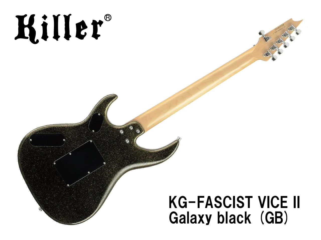 受注生産】Killer KG-Fascist Vice II / Galaxy black (キラー