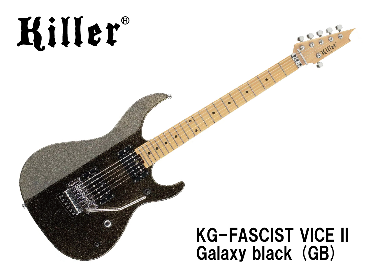 【受注生産】Killer KG-Fascist Vice II / Galaxy black (キラー)