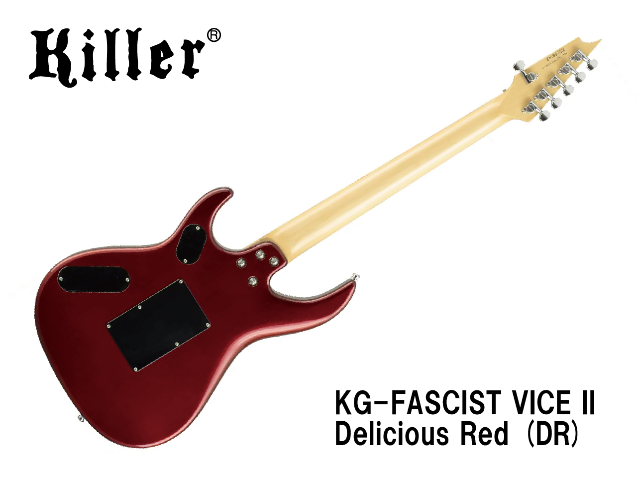 受注生産】Killer KG-Fascist Vice II / Delicious red (キラー) - 【ESP直営】BIGBOSS  オンラインマーケット(ギター＆ベース)