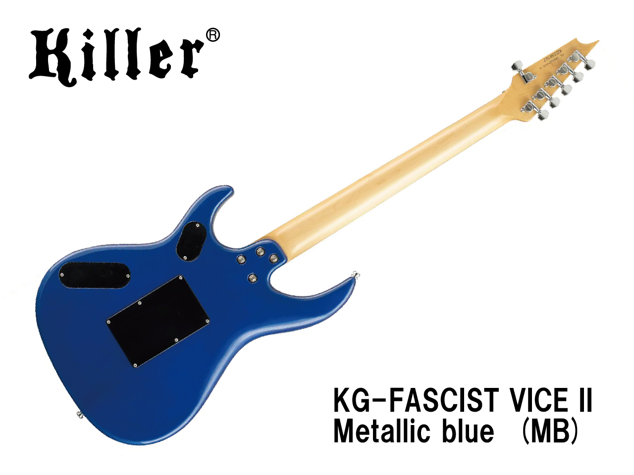 【受注生産】Killer KG-Fascist Vice II / Metallic blue (キラー)