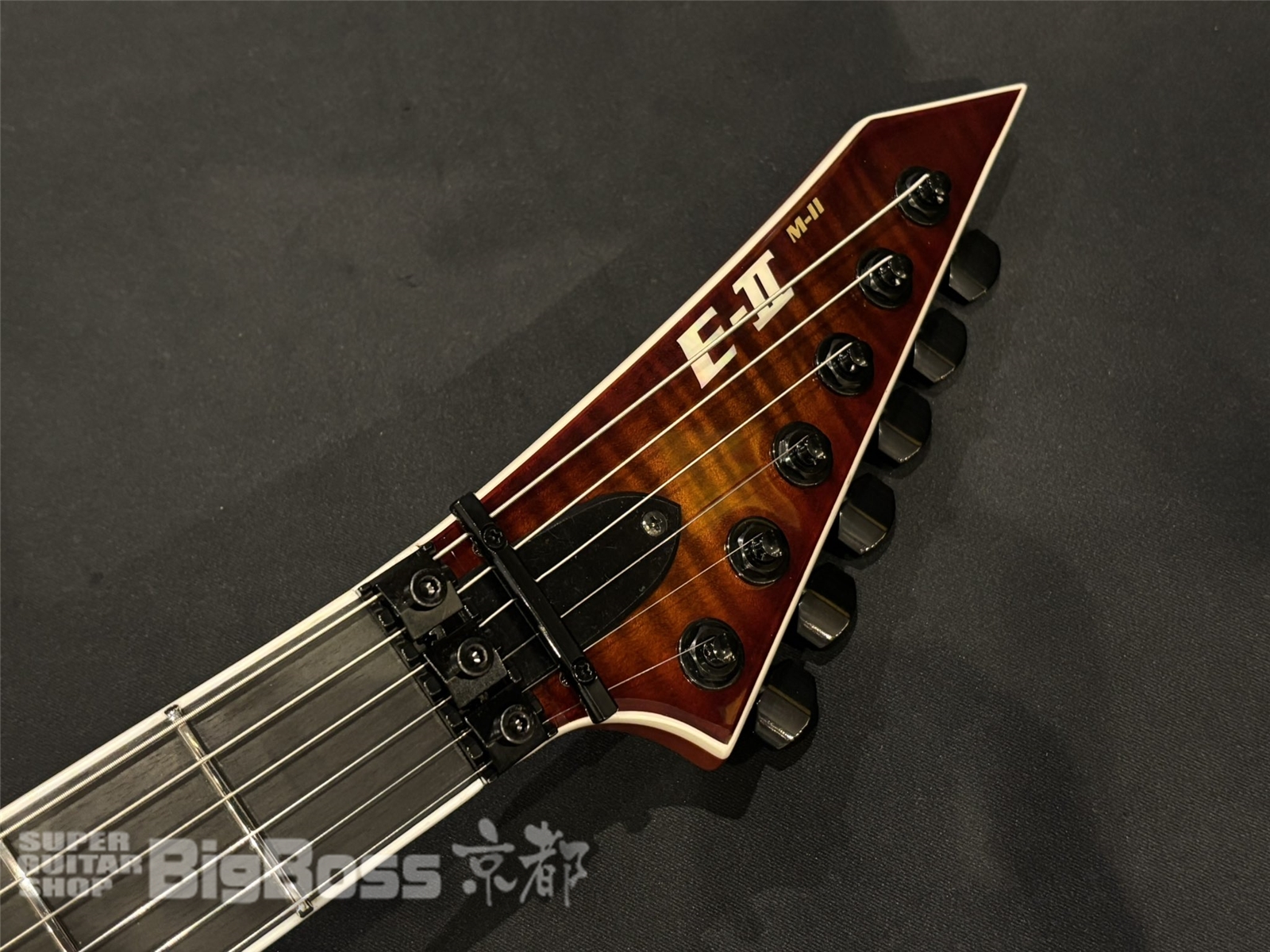 【即納可能】E-II（イーツー）M-II FM（Amber Cherry Sunburst）　京都店