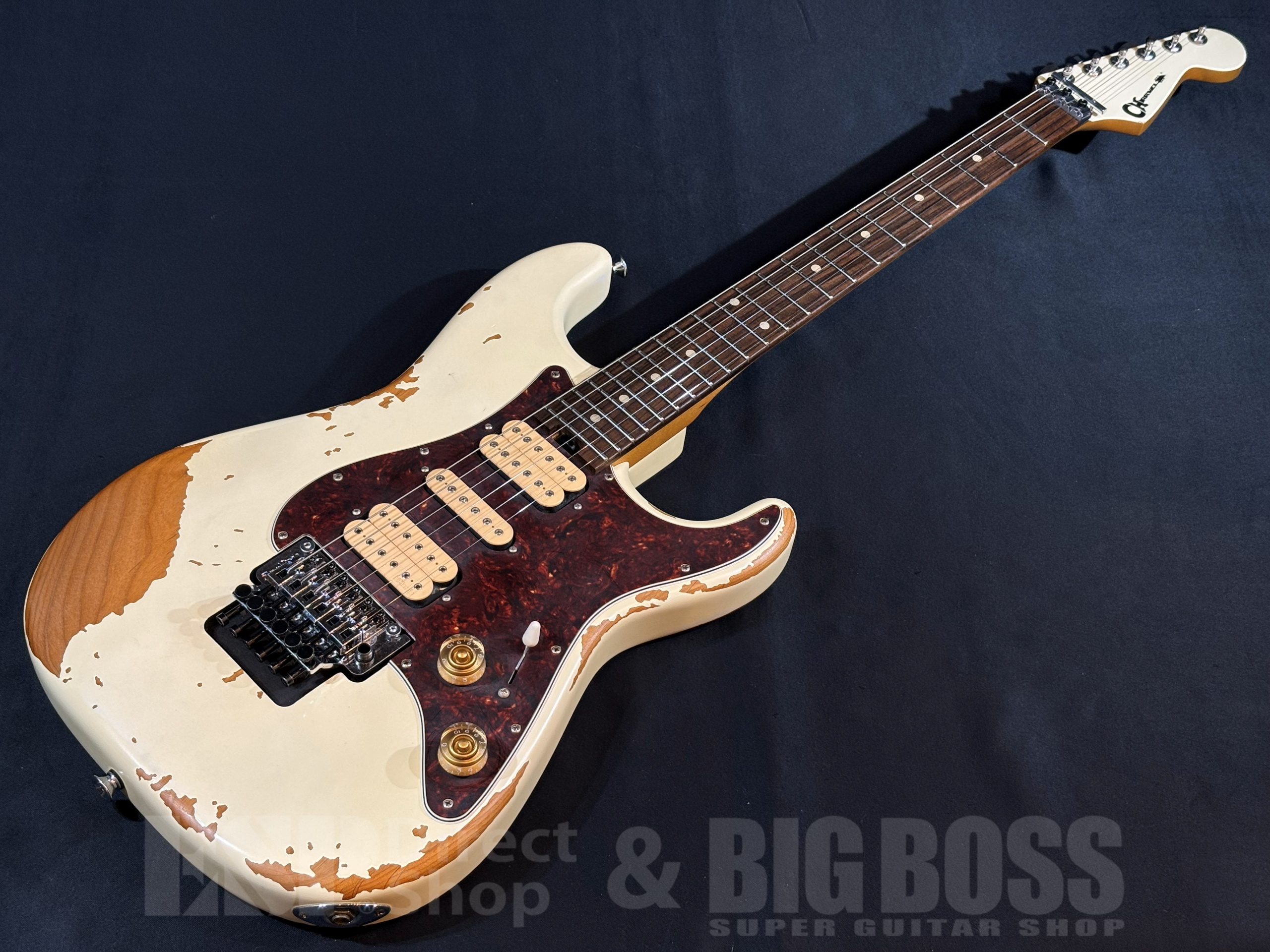 【即納可能/中古品】Charvel(シャーベル) Super-Stock Series So-Cal Style 1 HSH FR RW / Aged Arctic 大阪店
